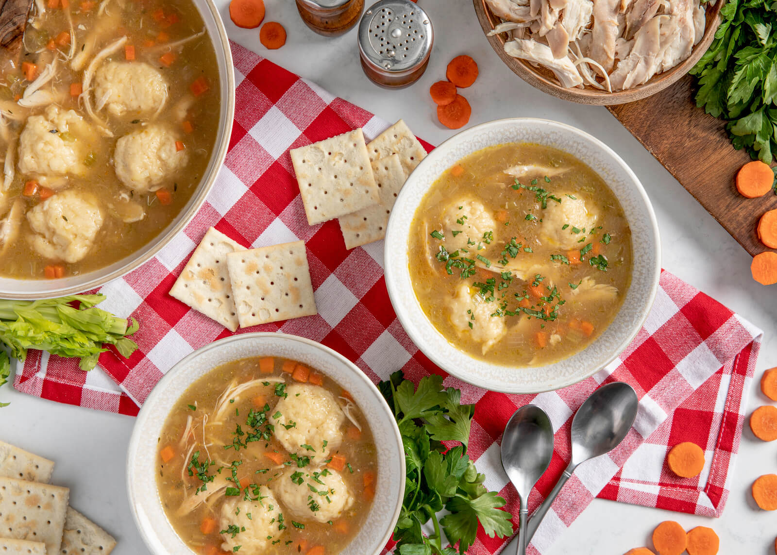 Chicken and Dumplings Soup