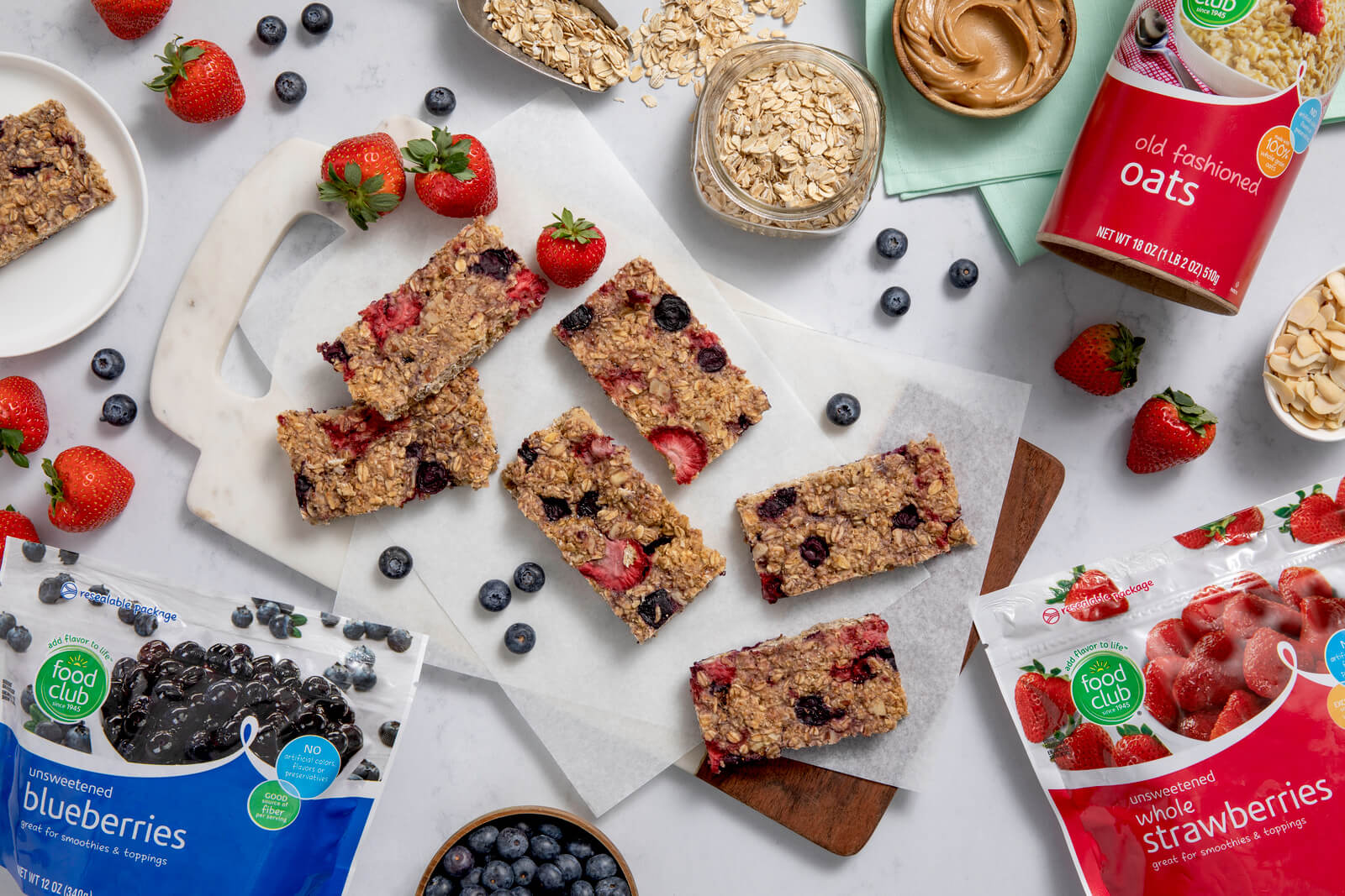 Berry Energy Bars