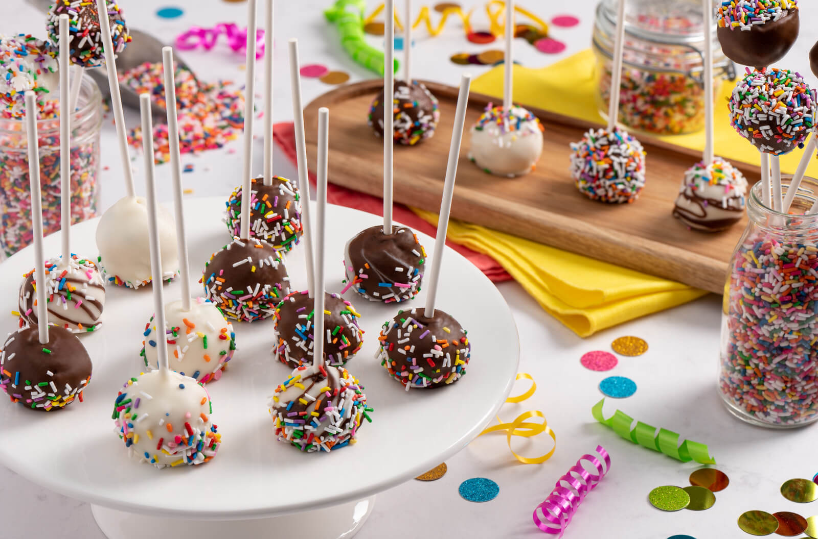 Confetti Cake Pops