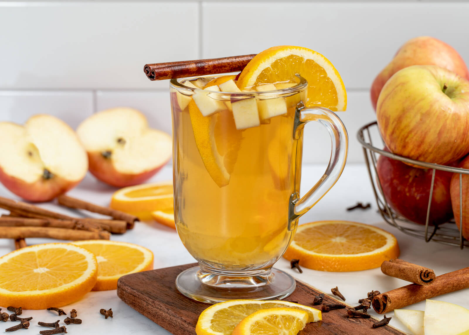 Maple-Cinnamon Hot Cider