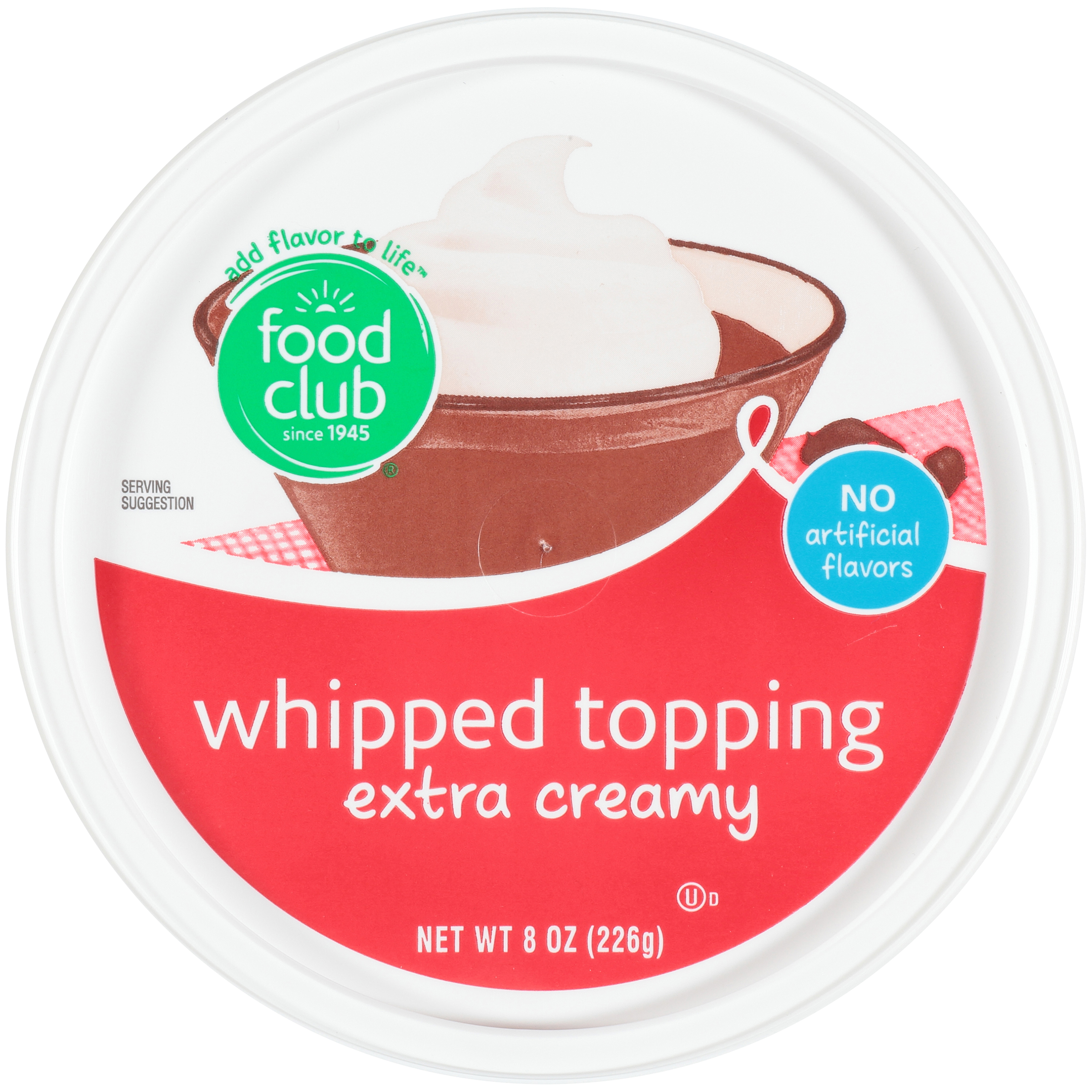 Extra Creamy Whipped Topping