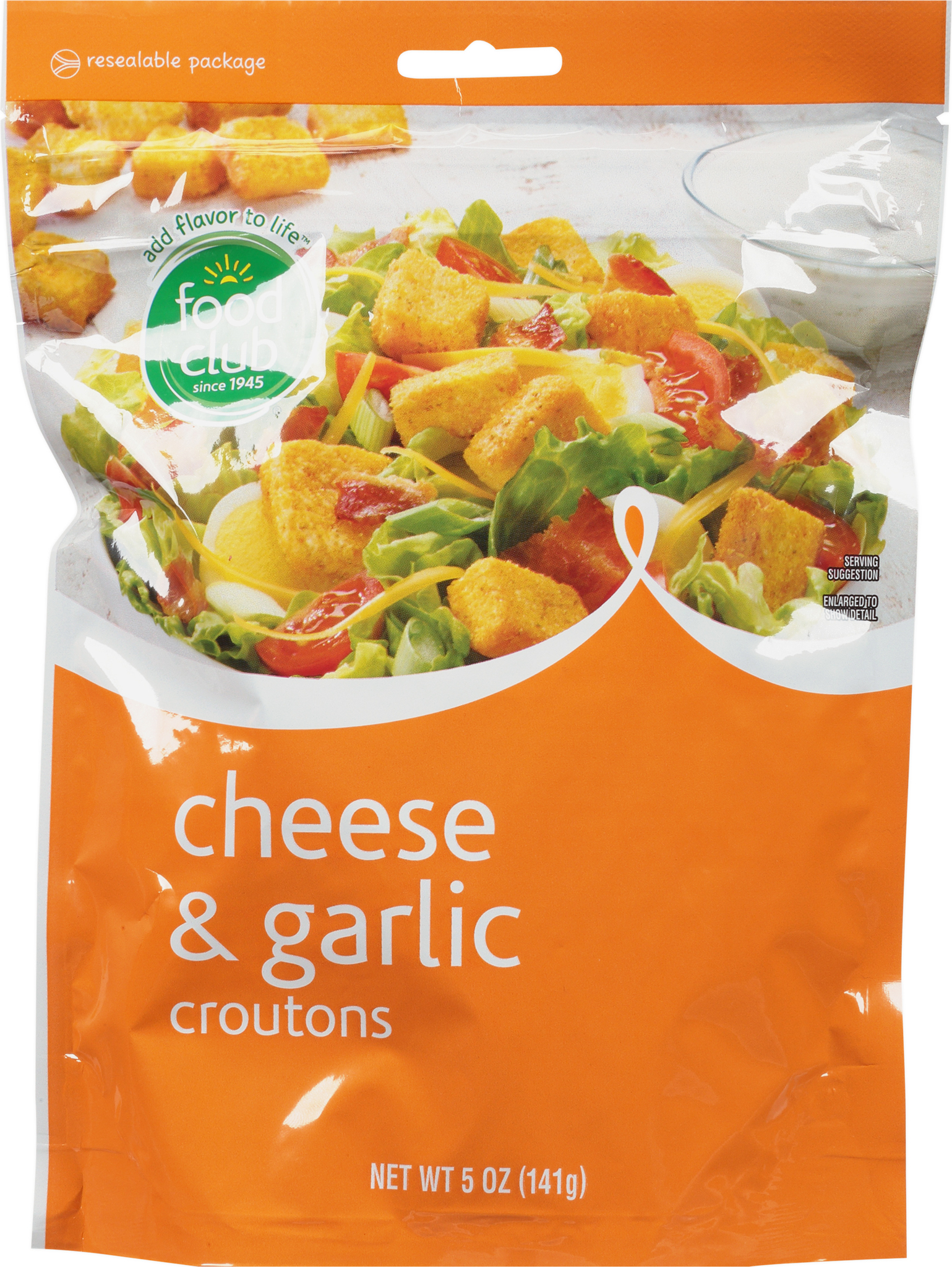 Cheese & Garlic Croutons