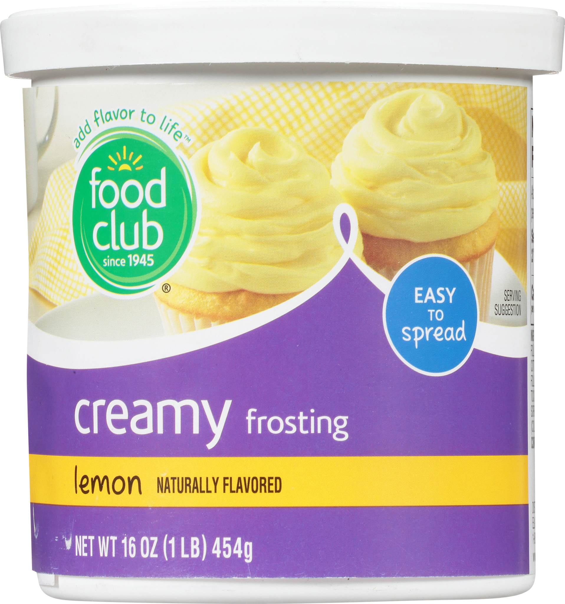 Creamy Lemon Frosting