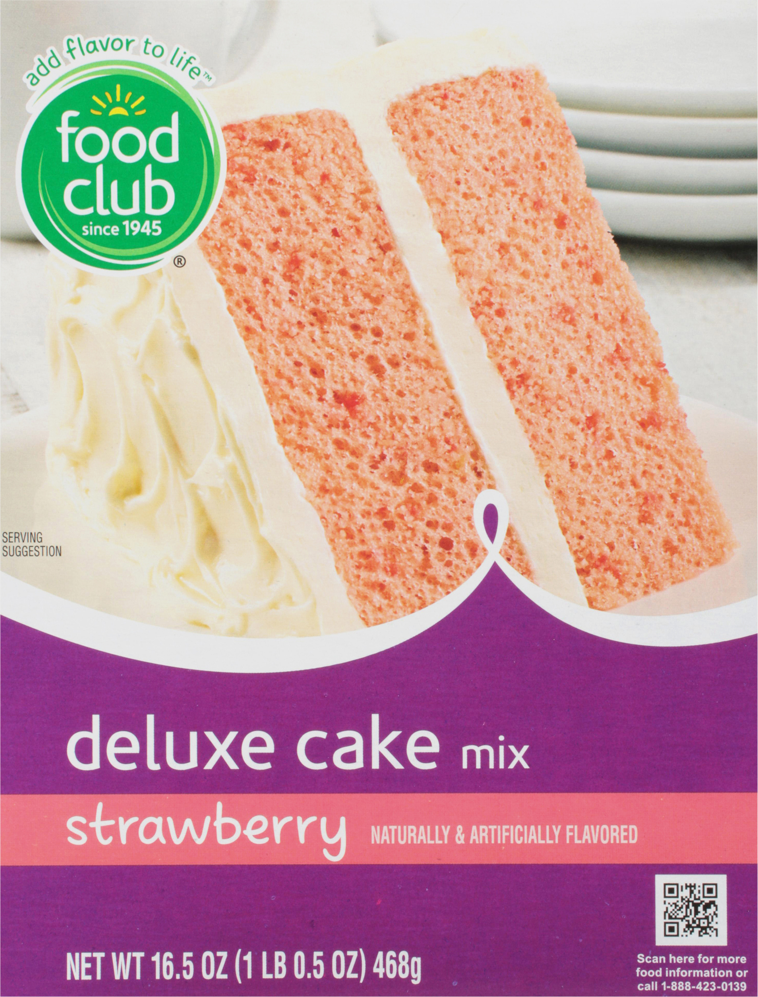 Deluxe Strawberry Cake Mix