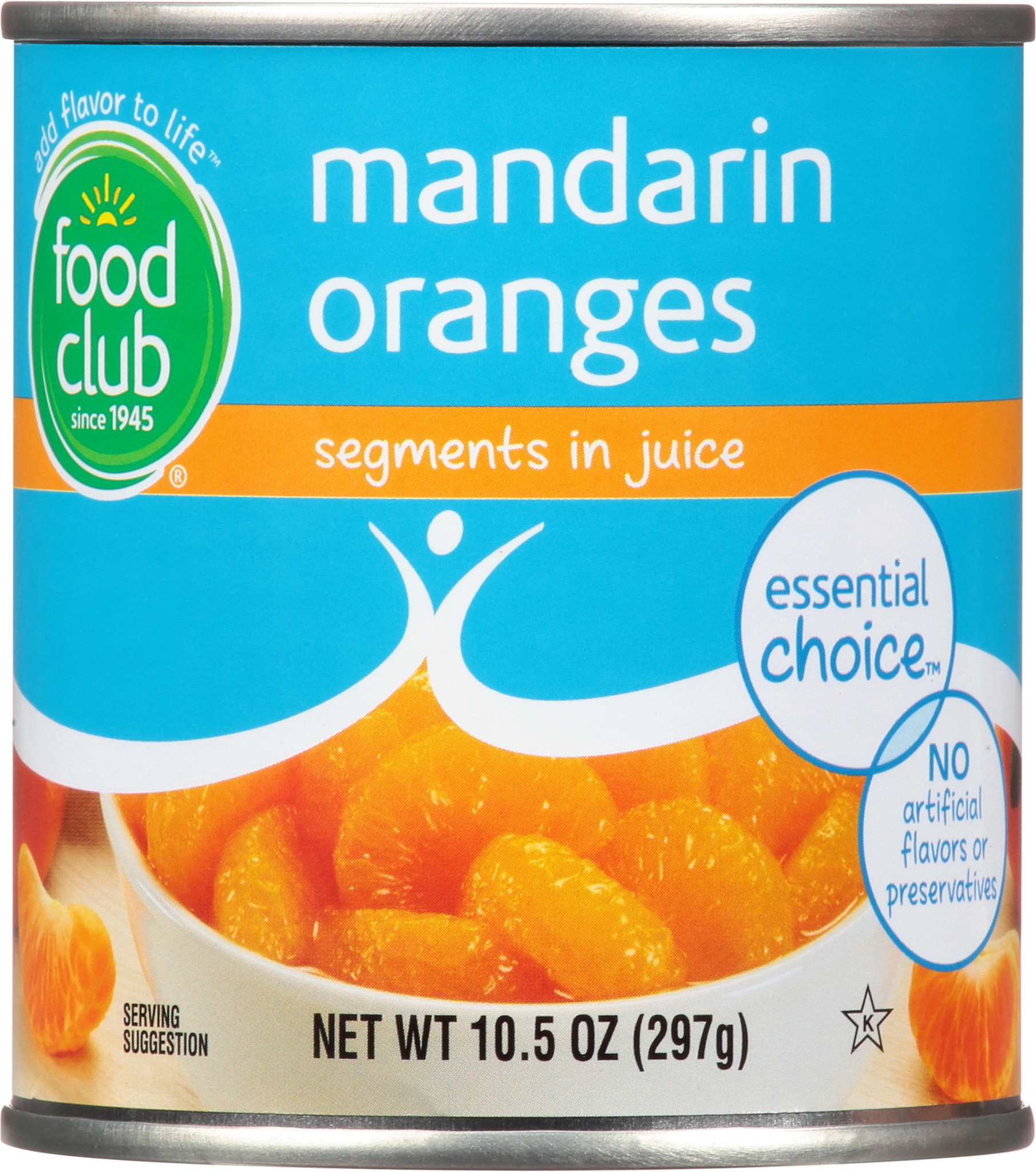 Essential Choice Mandarin Orange Segments in Juice