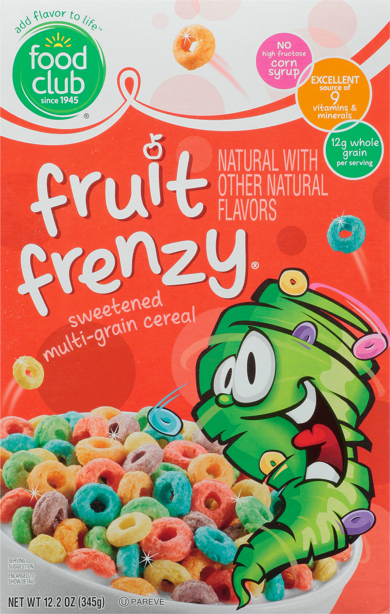 Fruity Frenzy Cereal