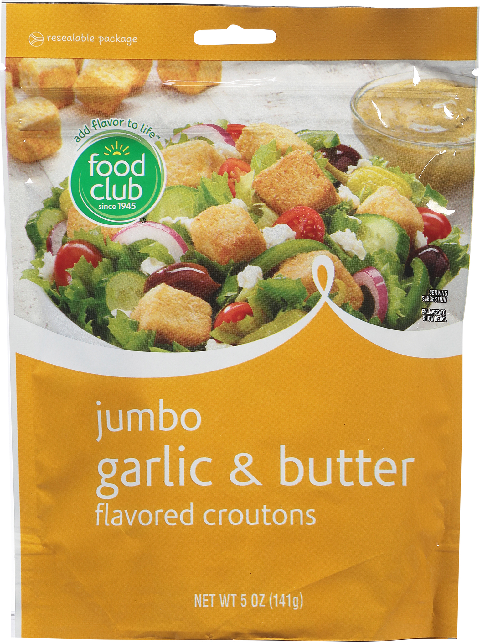 Garlic & Butter Flavored Croutons Jumbo