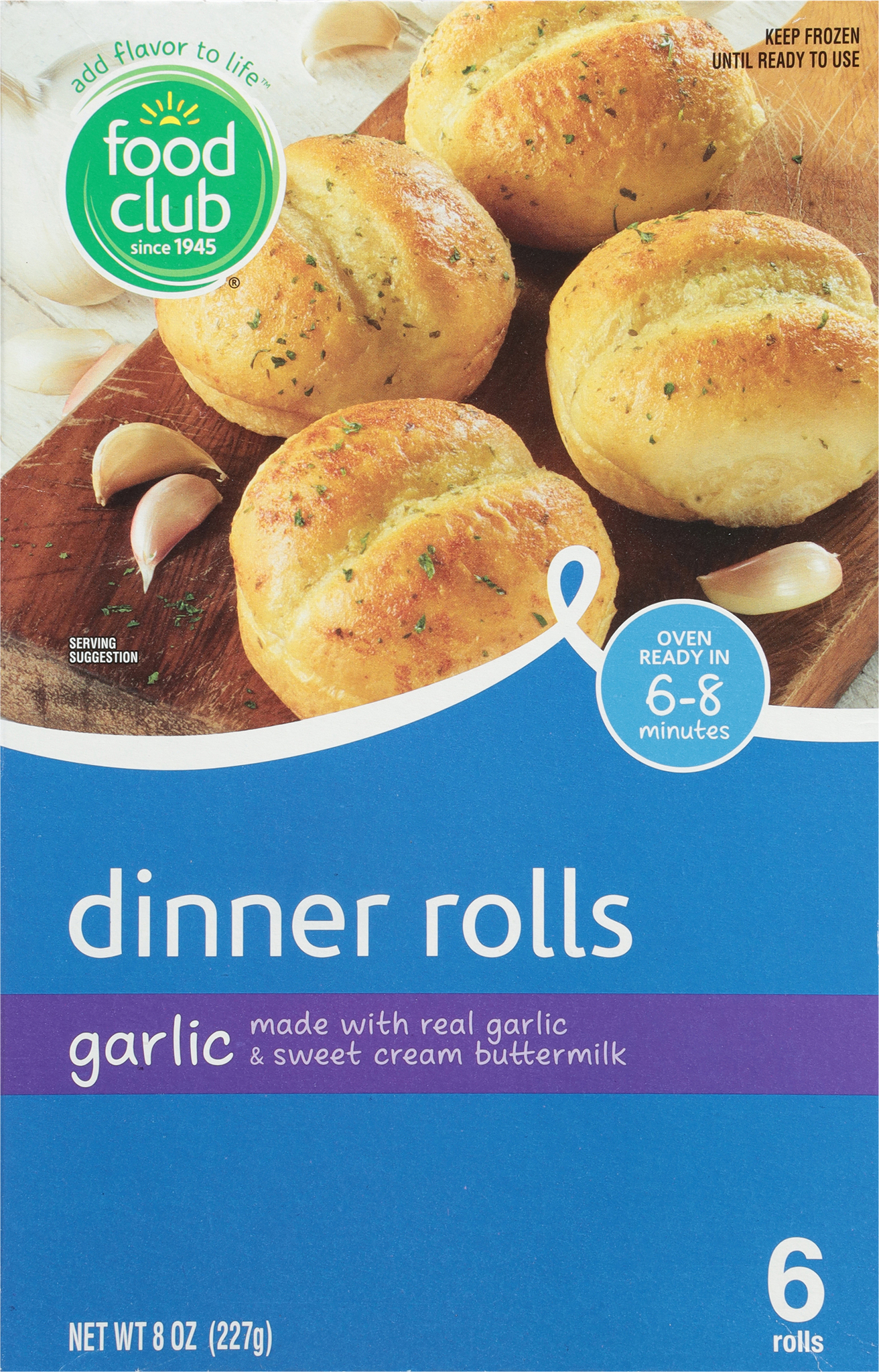 Garlic Dinner Rolls