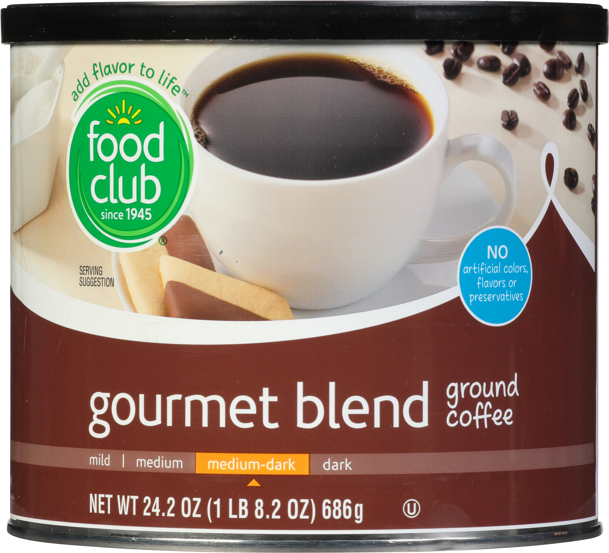 Gourmet Blend Medium-Dark Ground Coffee