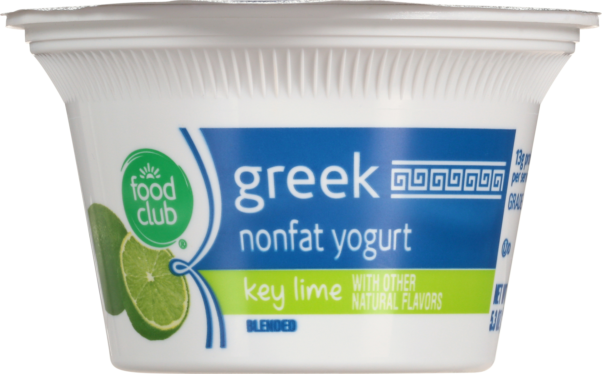 Greek Blended Nonfat Key Lime Yogurt