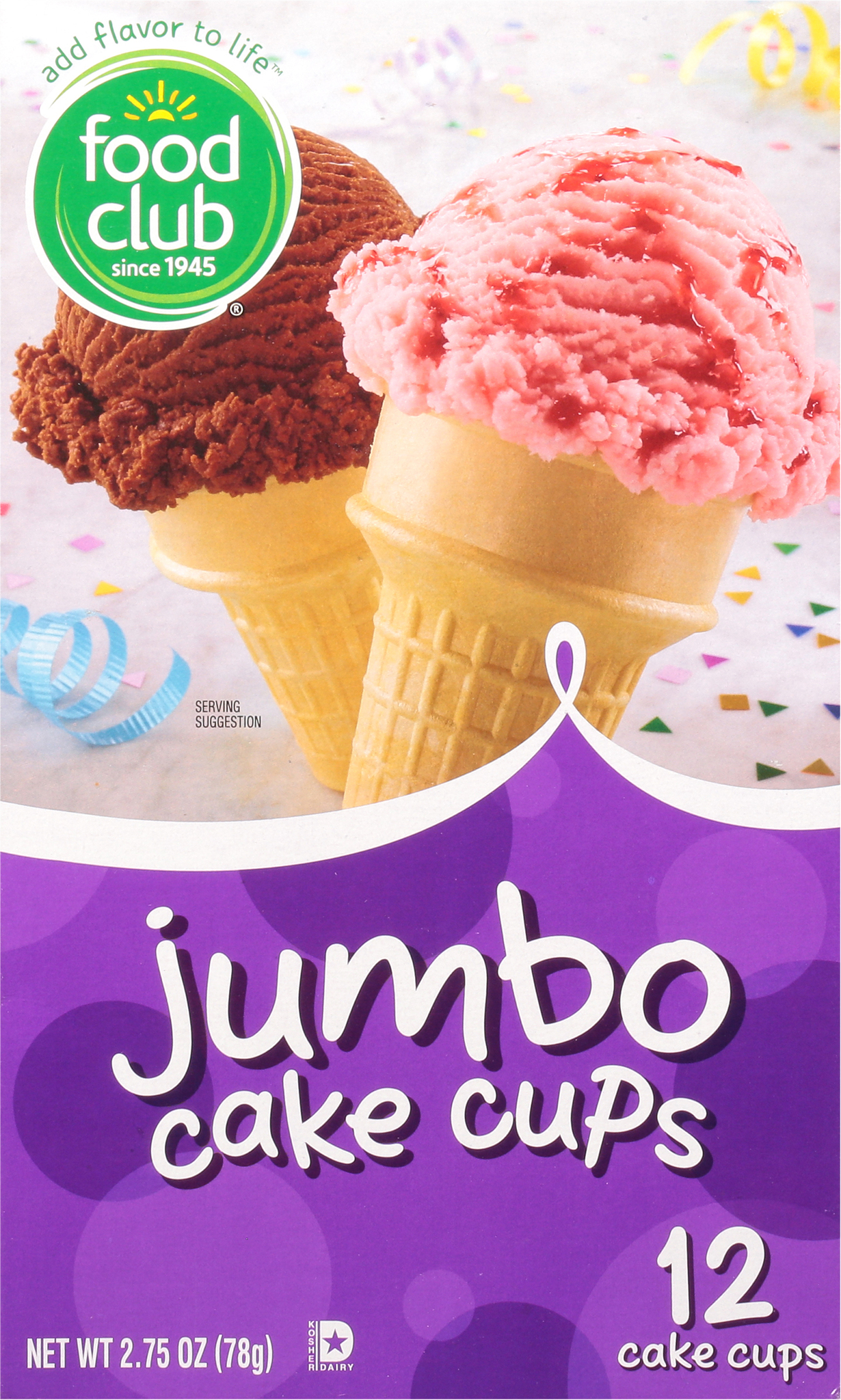 Jumbo Cake Cups