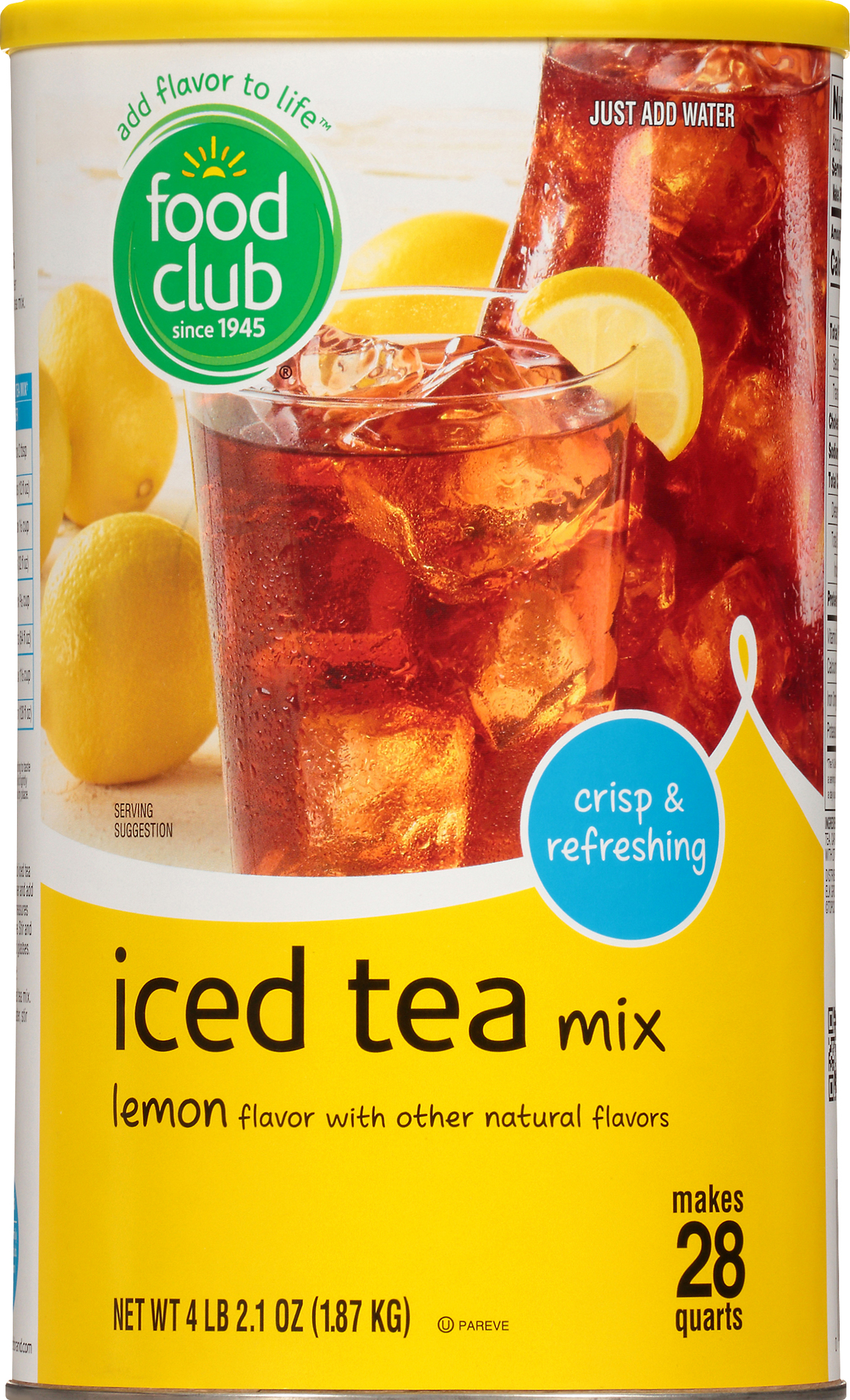 Lemon Flavor Iced Tea Mix