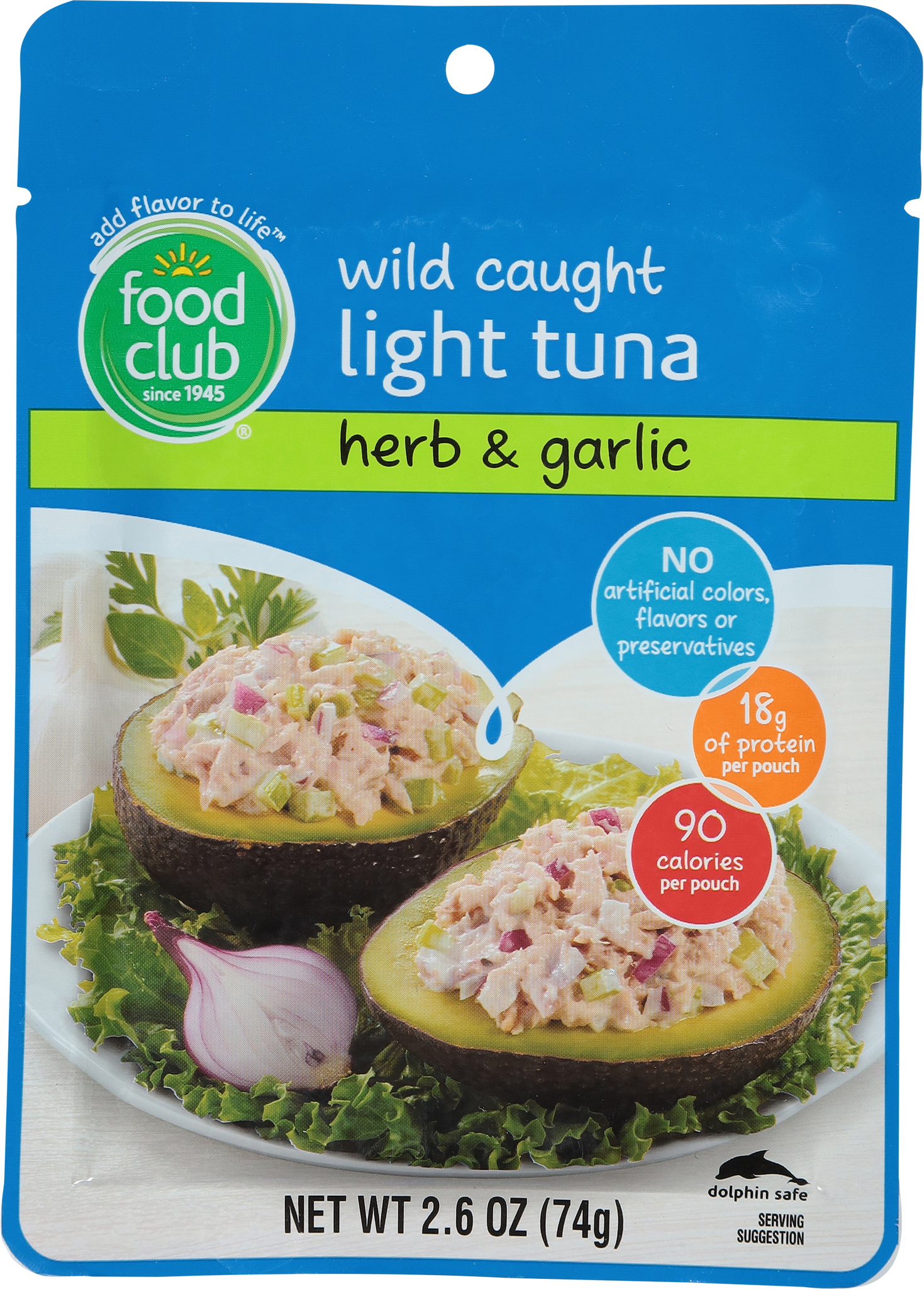 Light Herb & Garlic Tuna