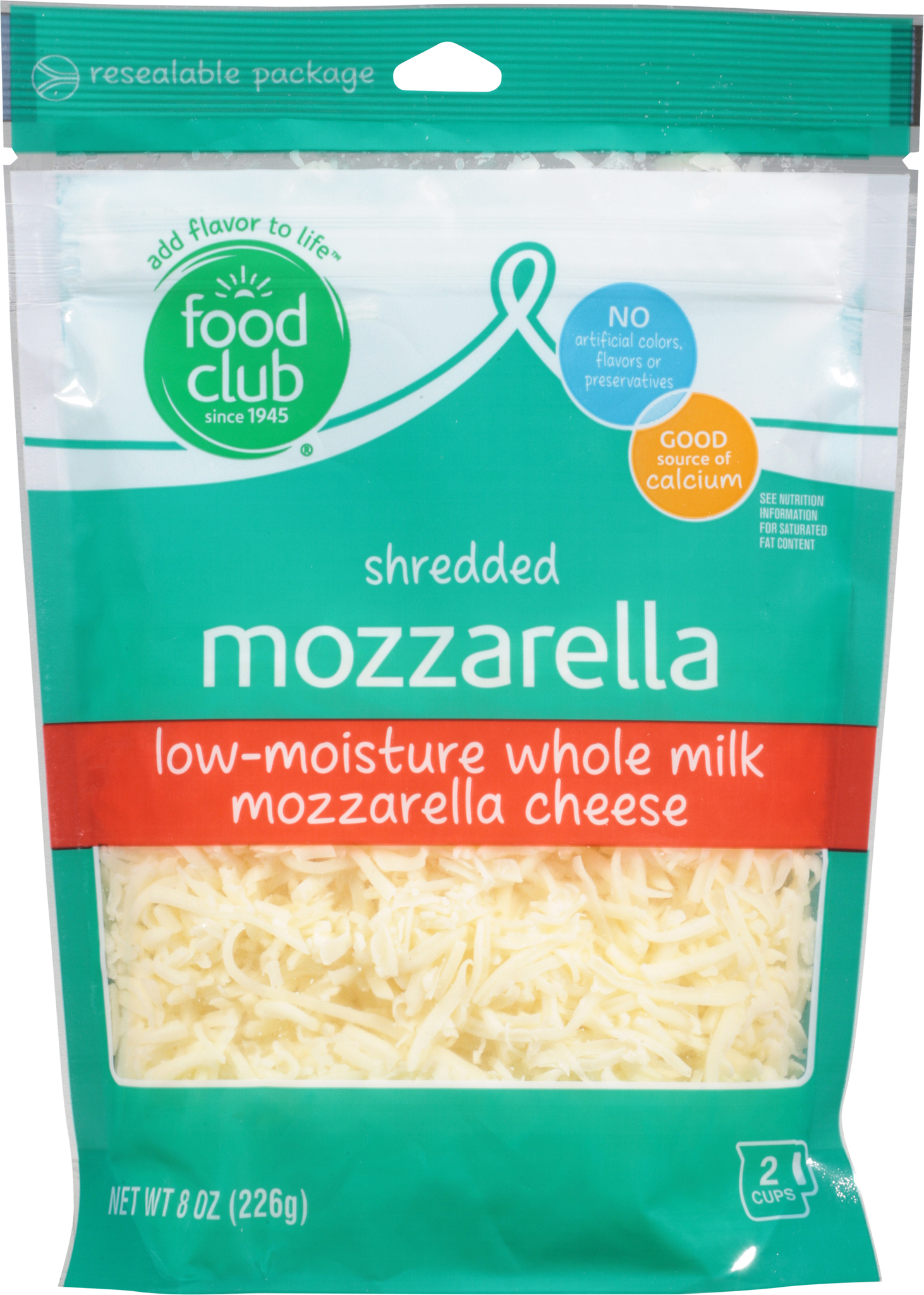 Mozzarella Shredded Cheese