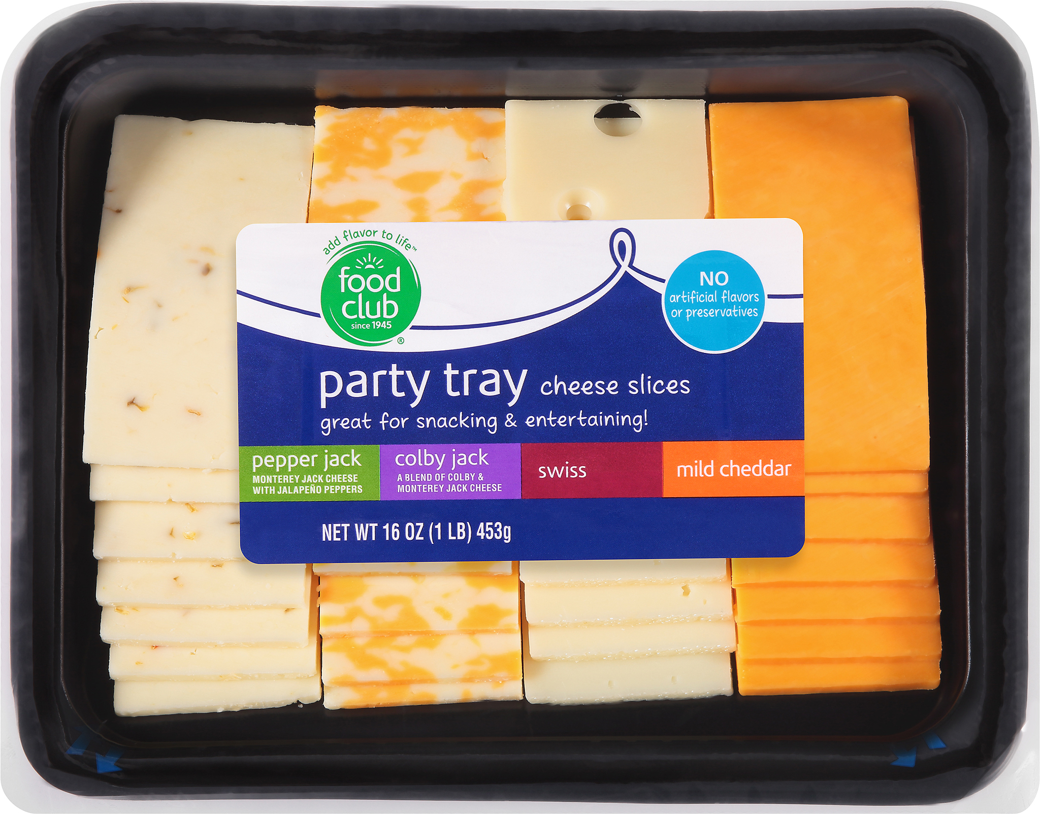 Party Tray Cheese Slices