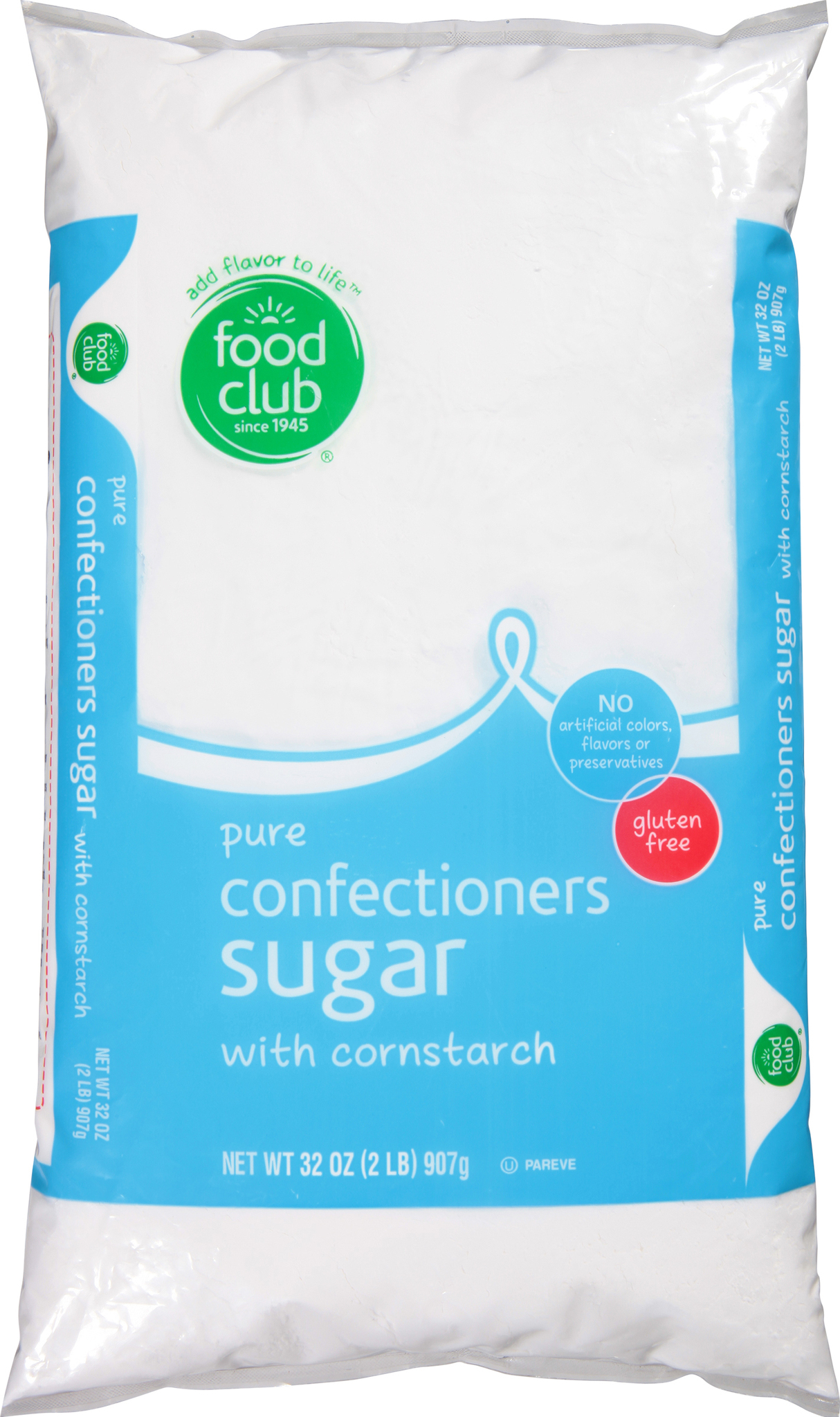 Pure Confectioners Sugar with Cornstarch