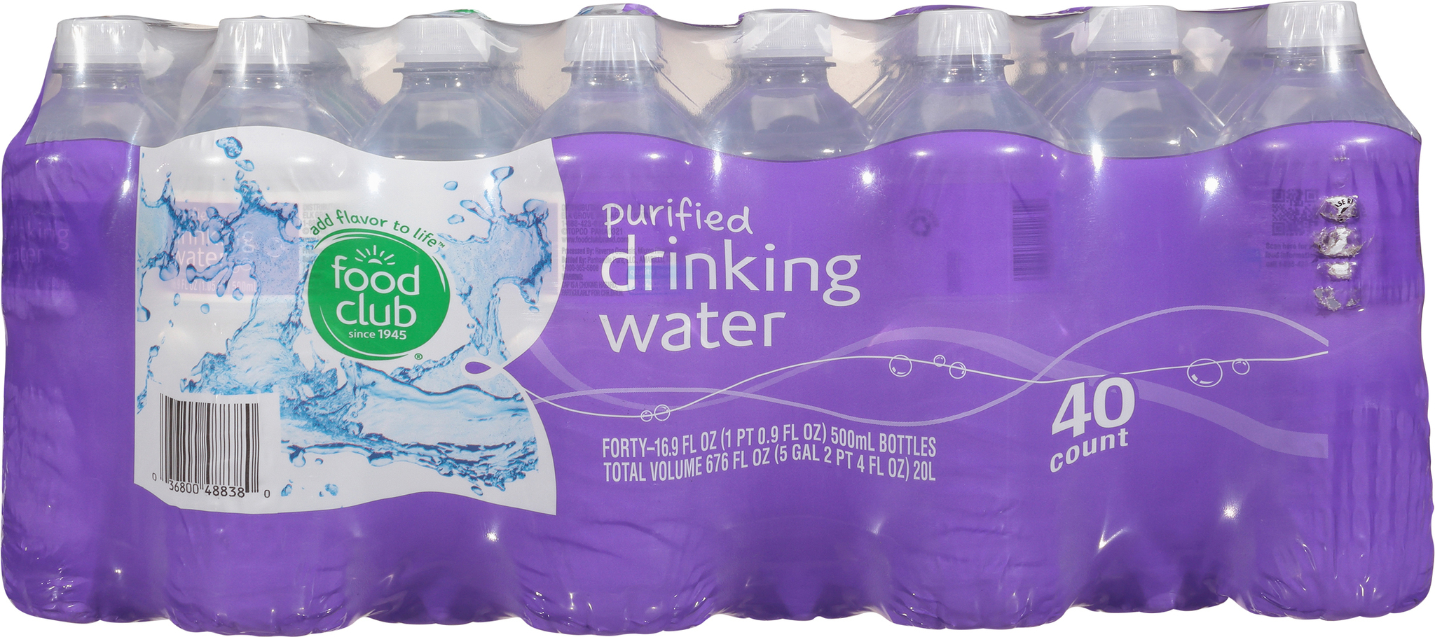 Purified Drinking Water