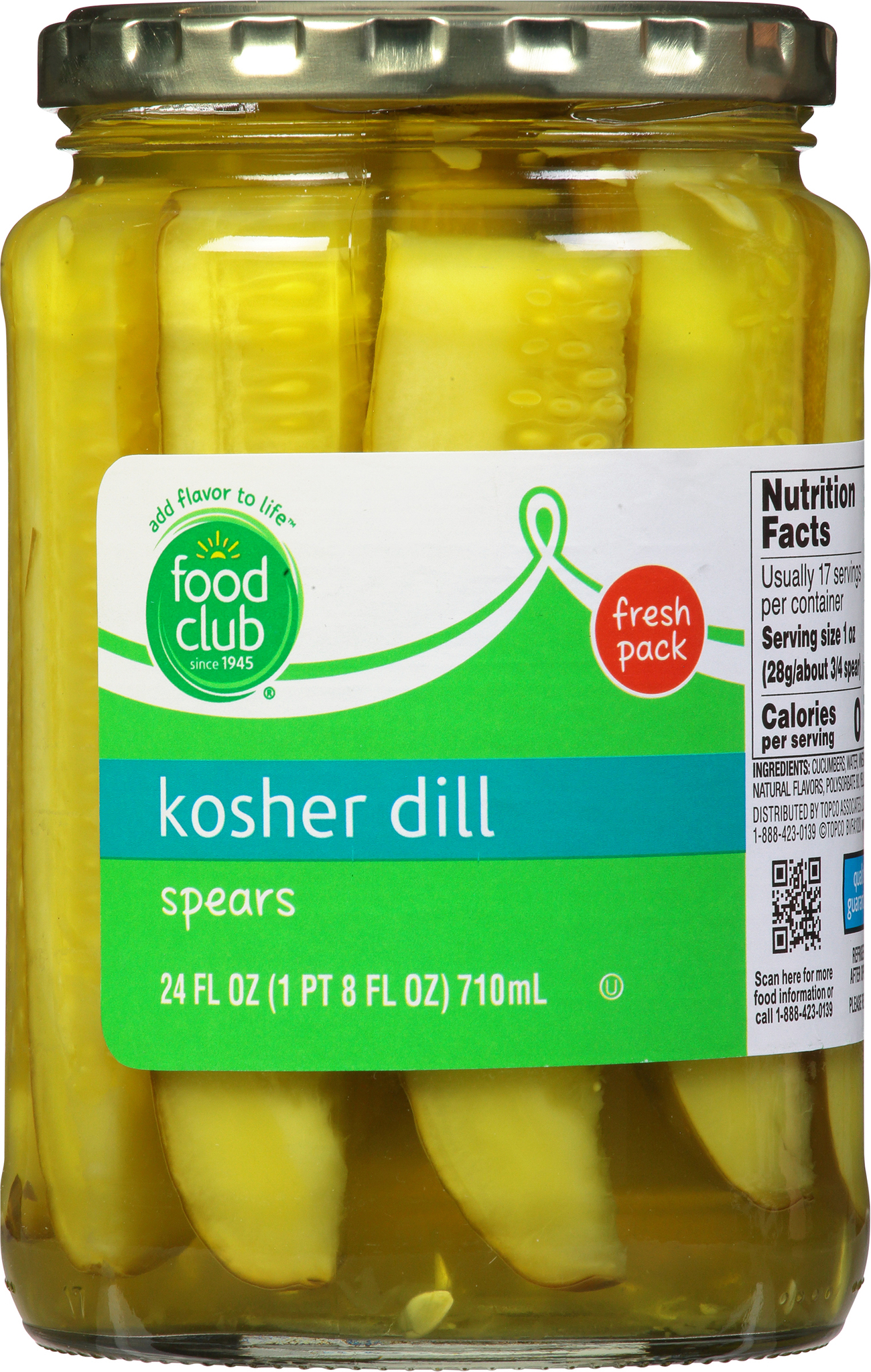 Spears Kosher Dill Pickles