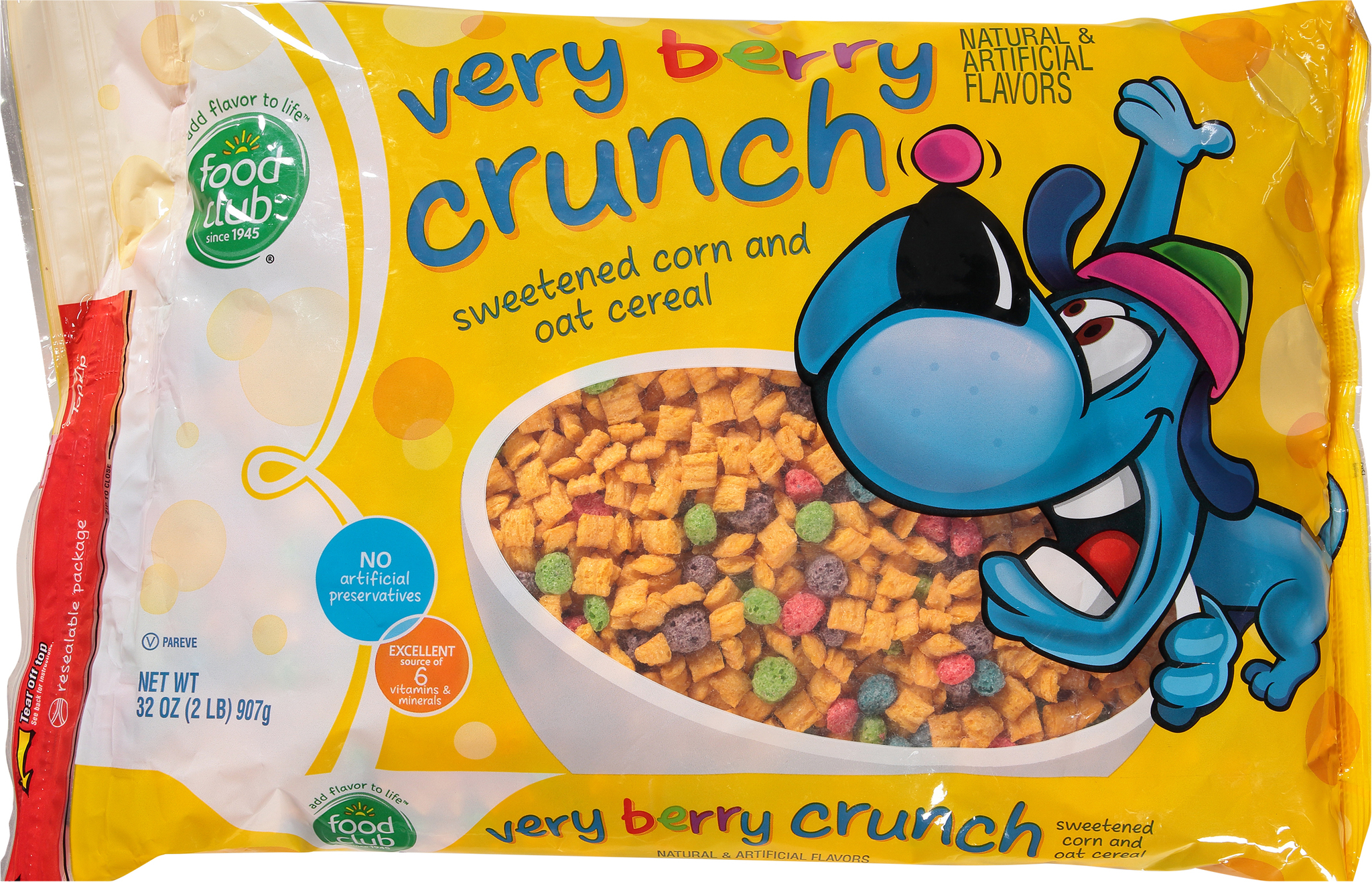 Very Berry Crunch Cereal