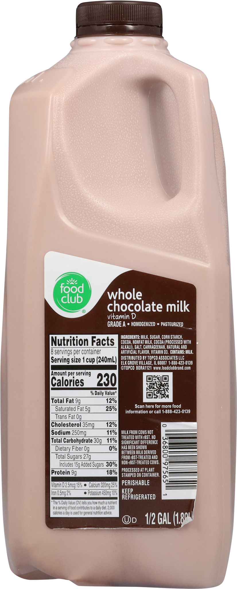 Whole Chocolate Milk