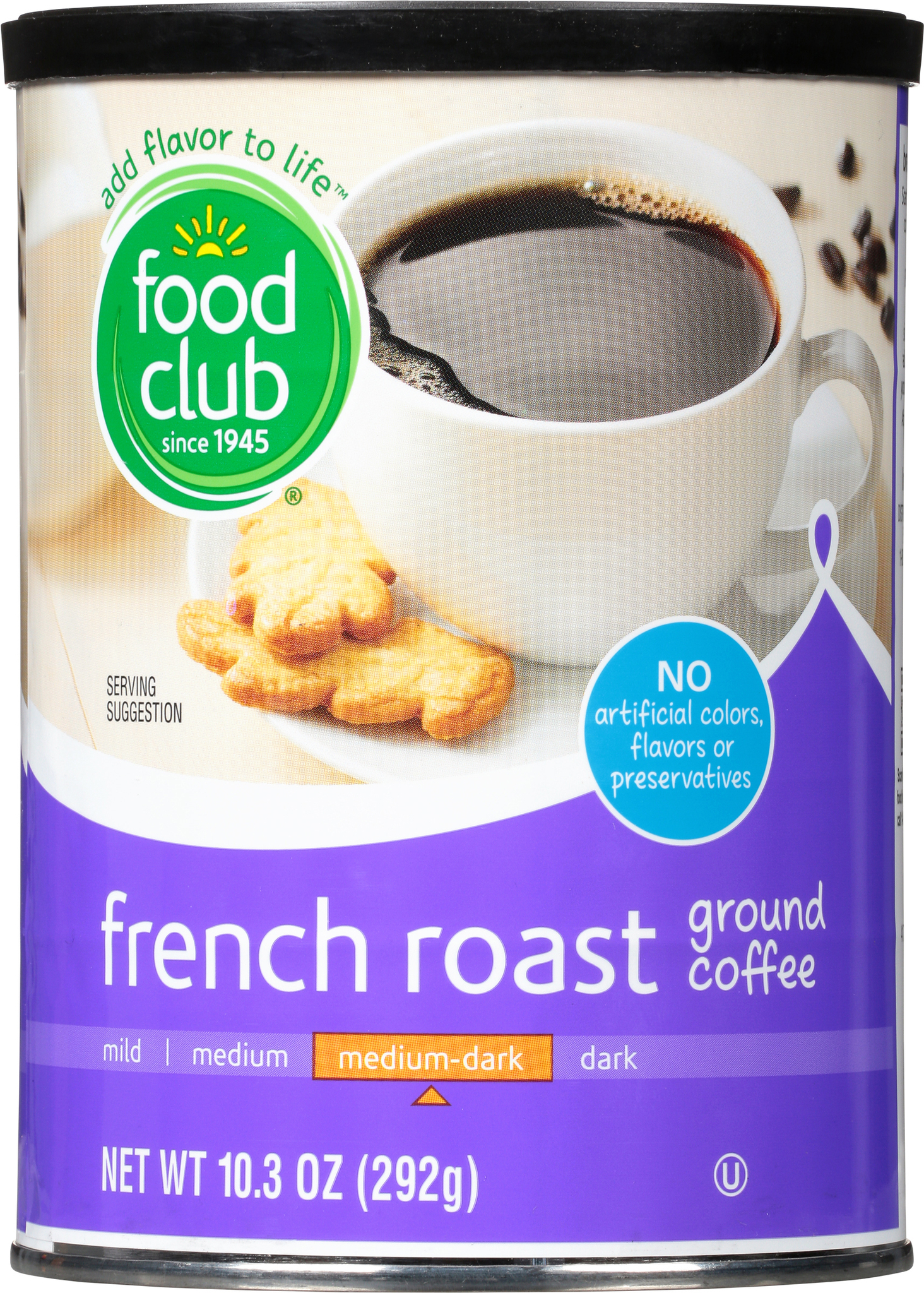 Medium-Dark Ground French Roast Coffee