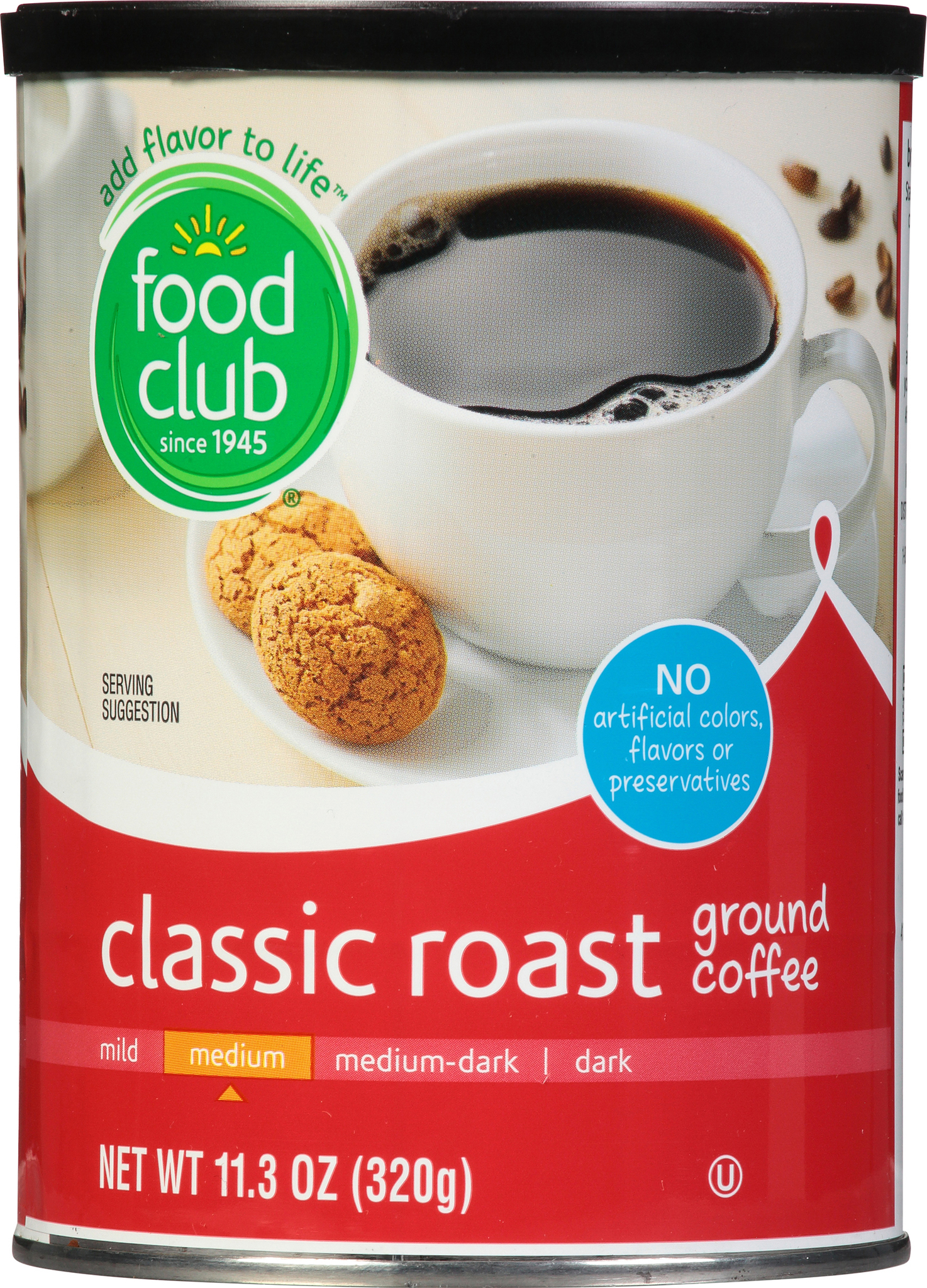 Medium Ground Classic Roast Coffee