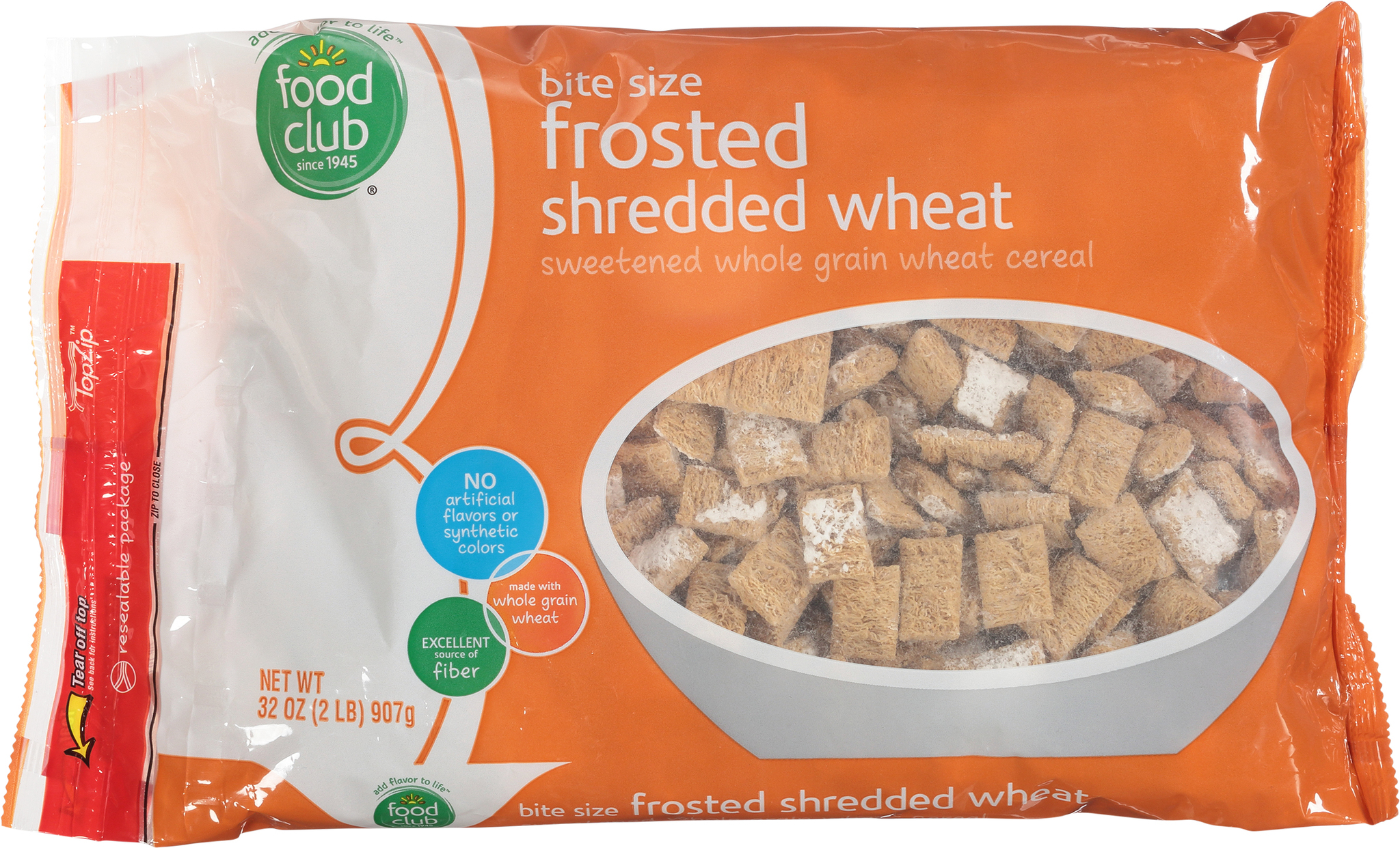 Bite Size Frosted Shredded Wheat Cereal