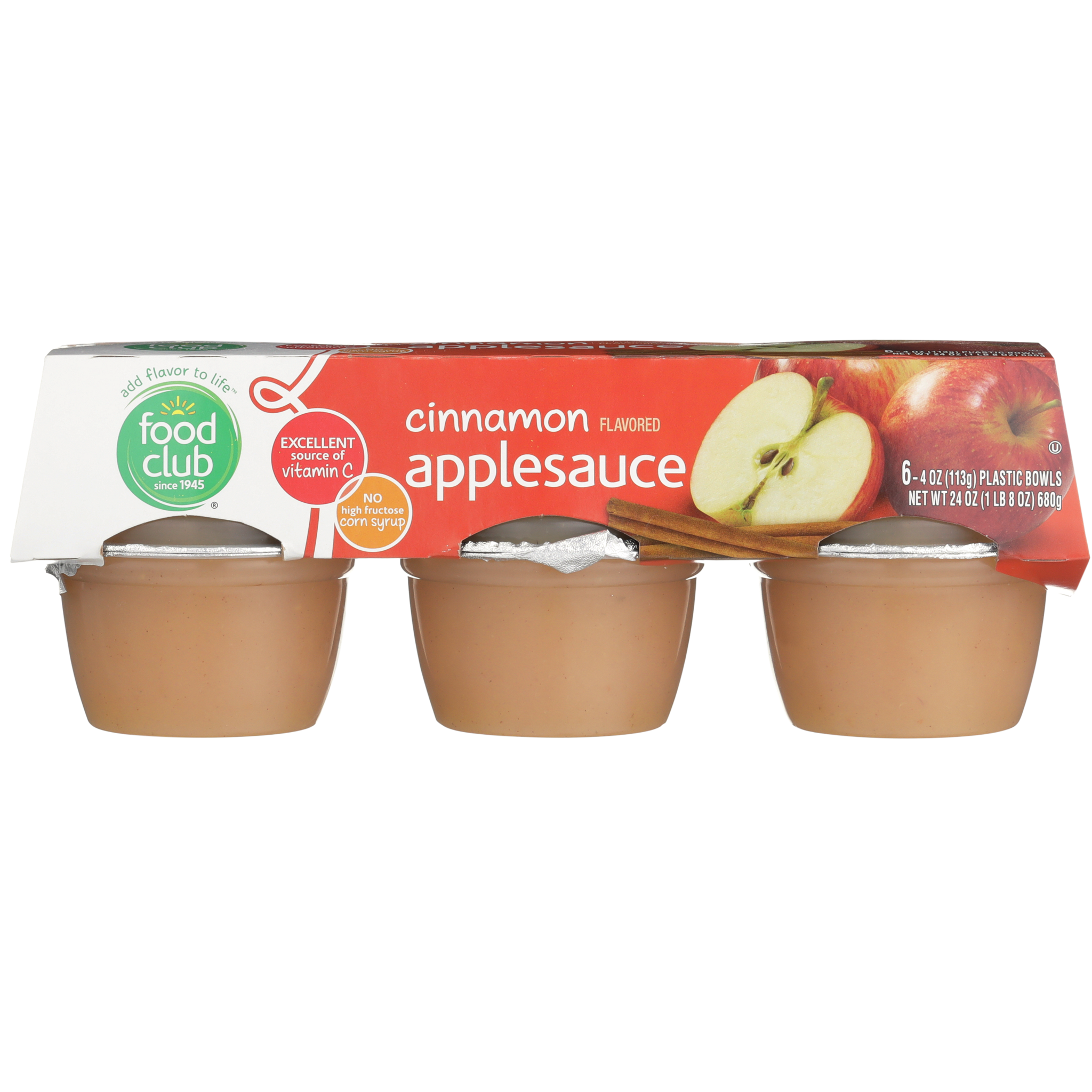 Cinnamon Flavored Applesauce