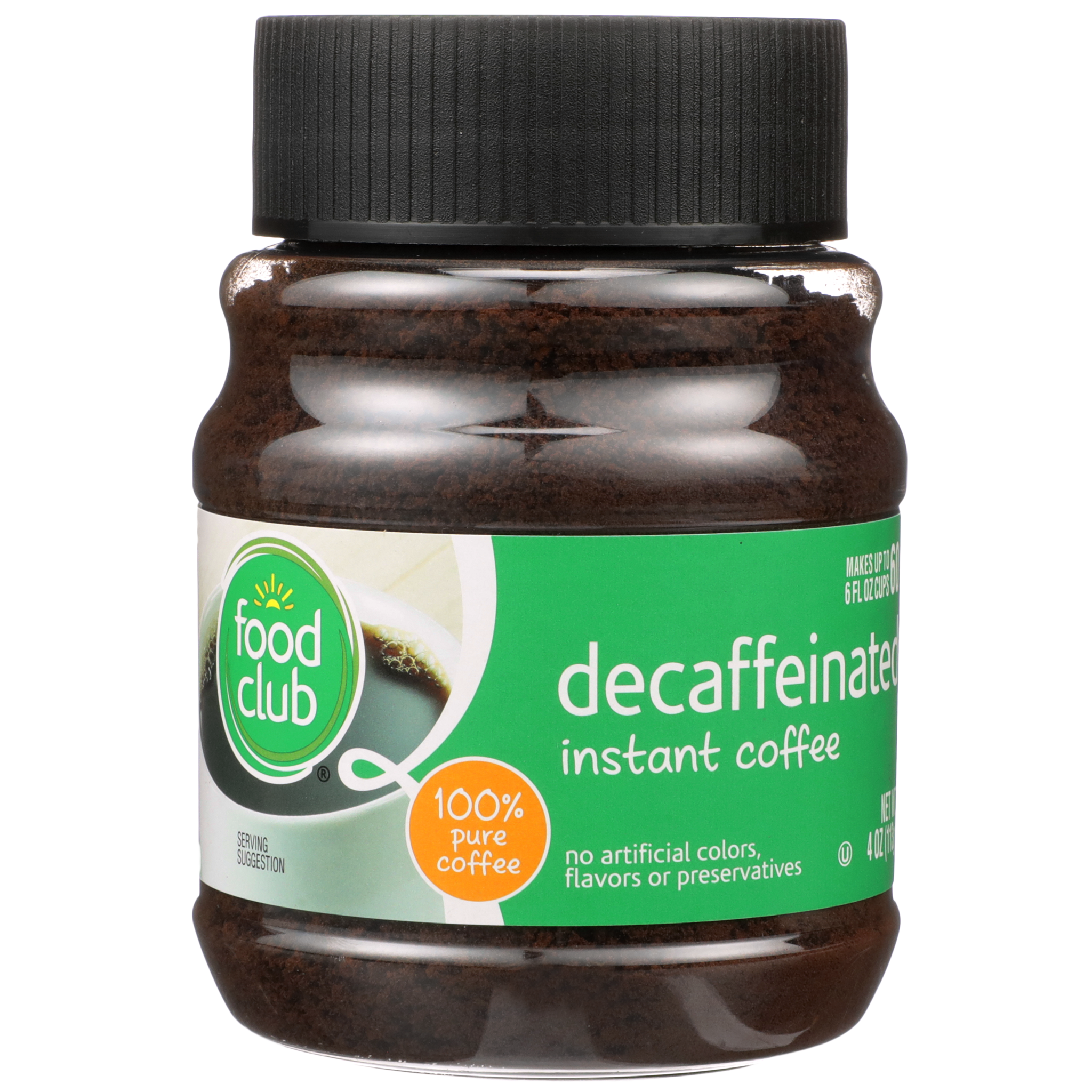 Decaffeinated 100% Instant Coffee