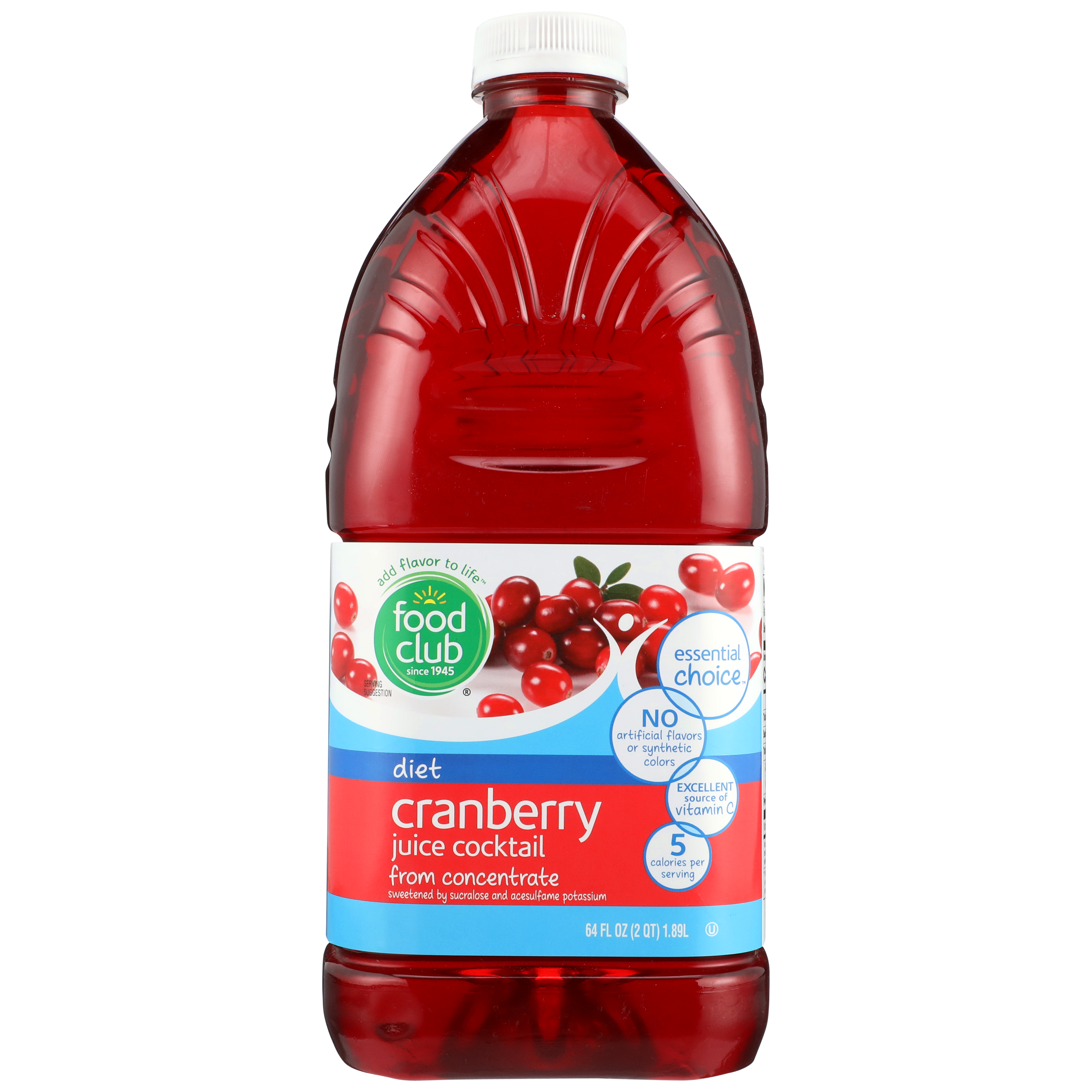 Diet Cranberry Juice Cocktail From Concentrate