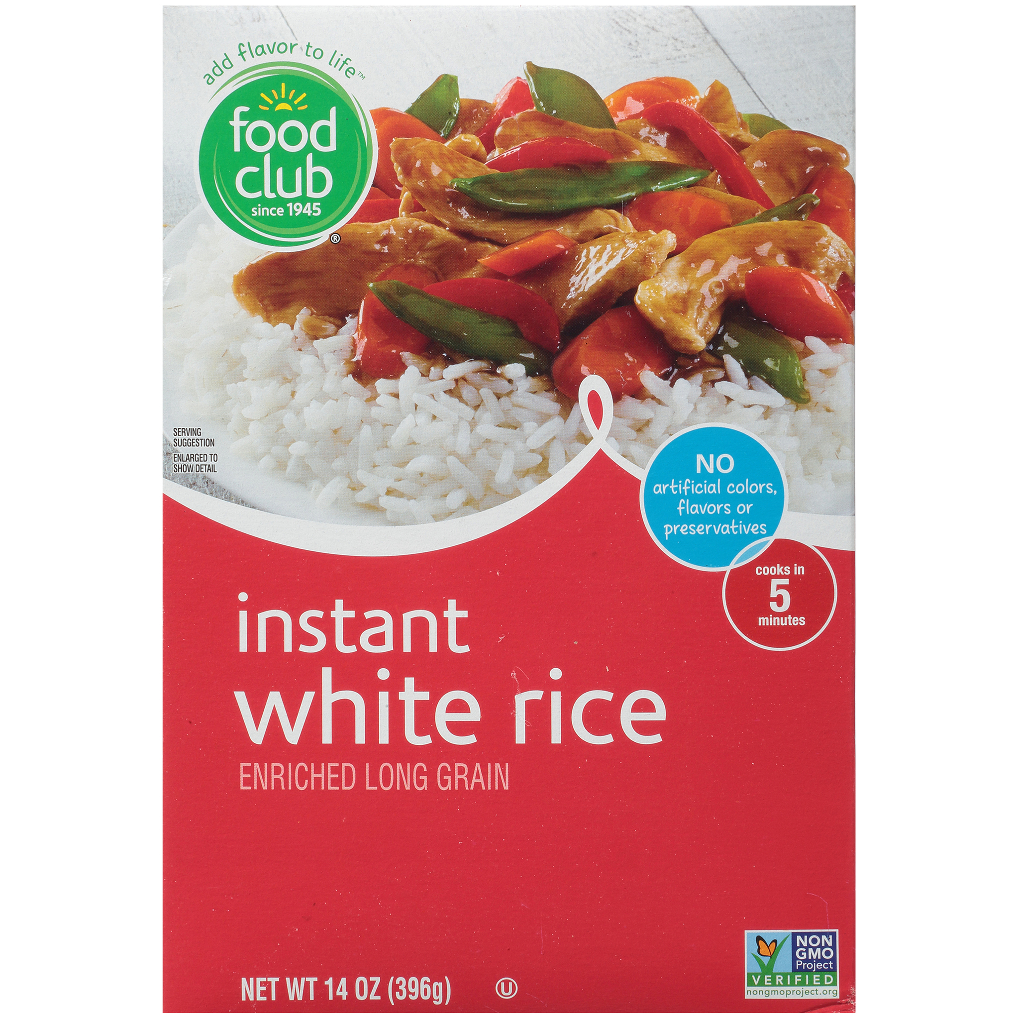 Enriched Long Grain Instant White Rice