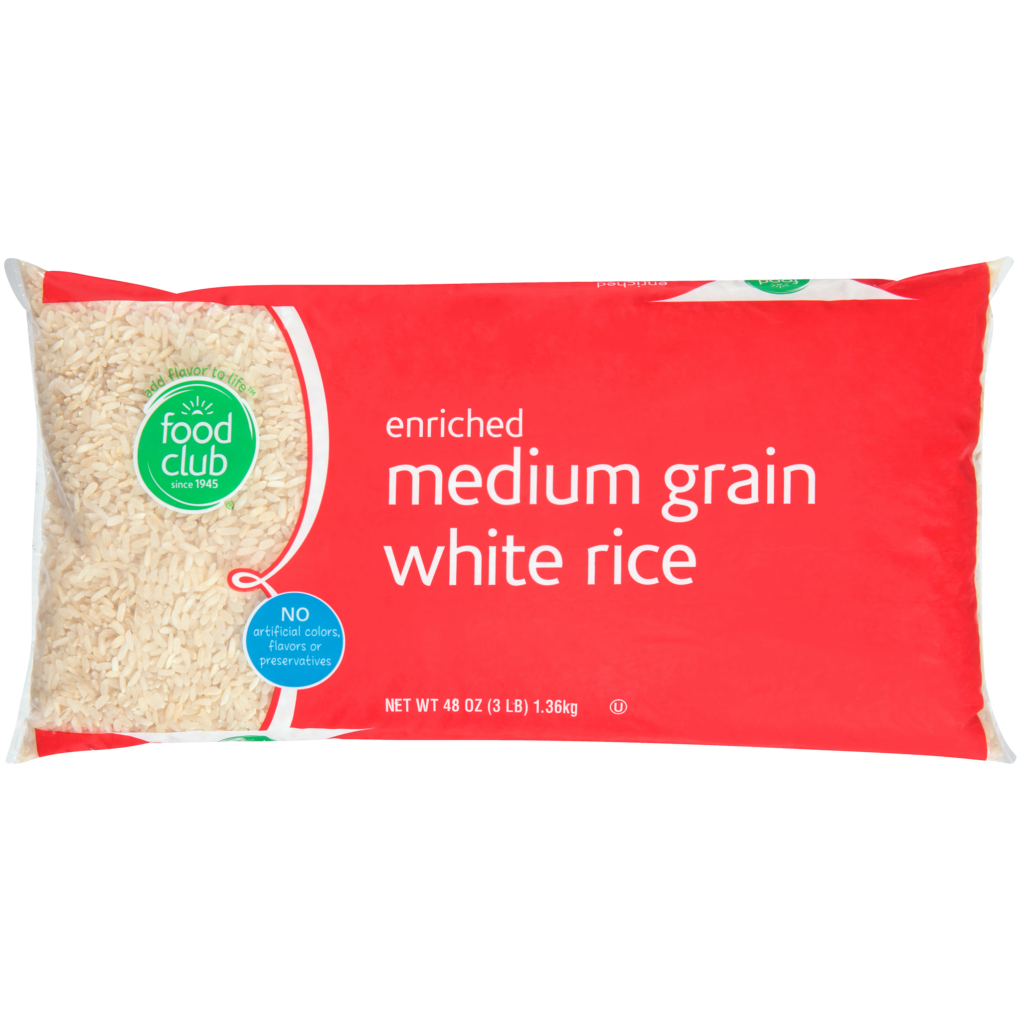 Enriched Medium Grain White Rice