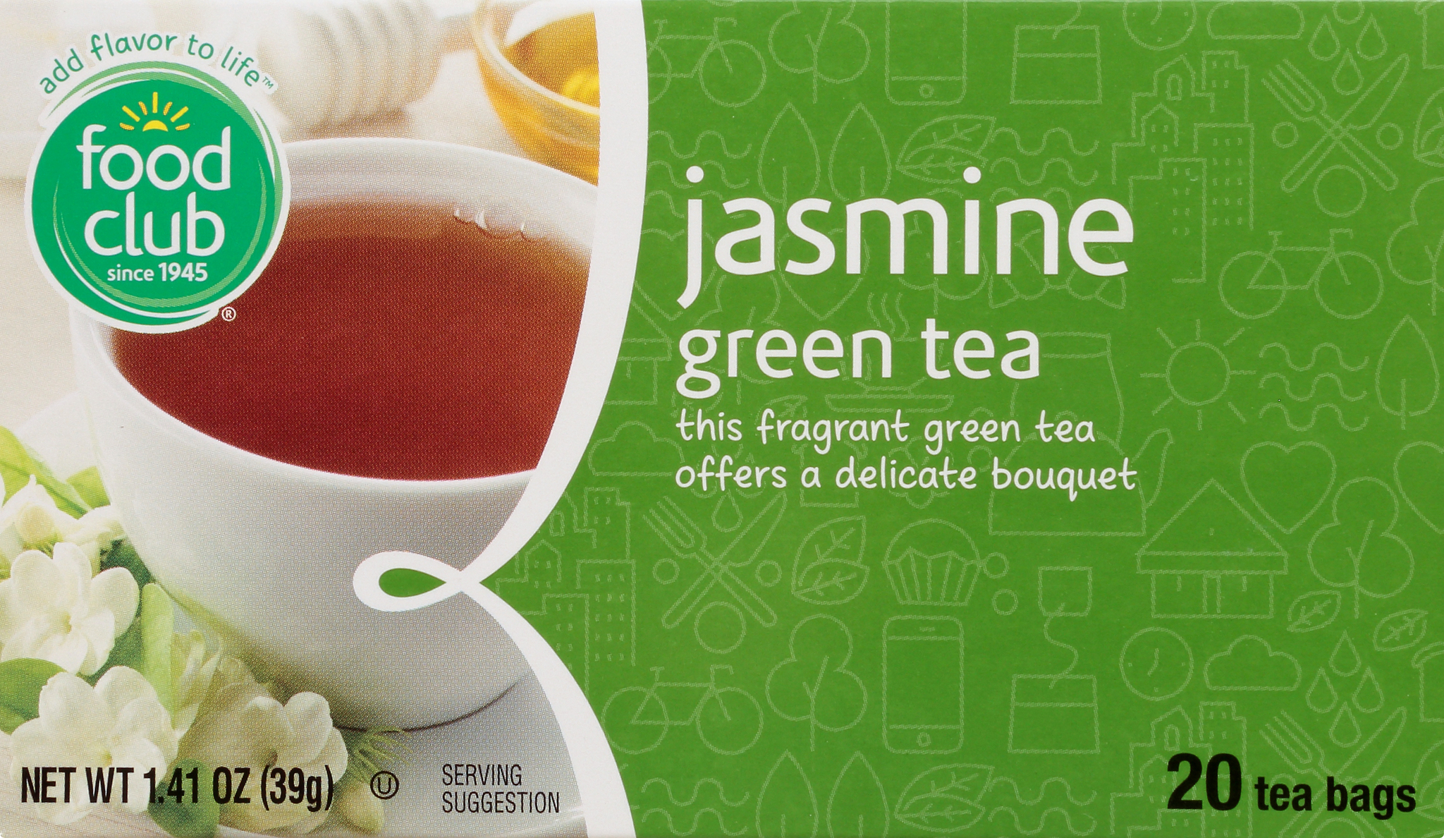 Jasmine Green Tea Bags