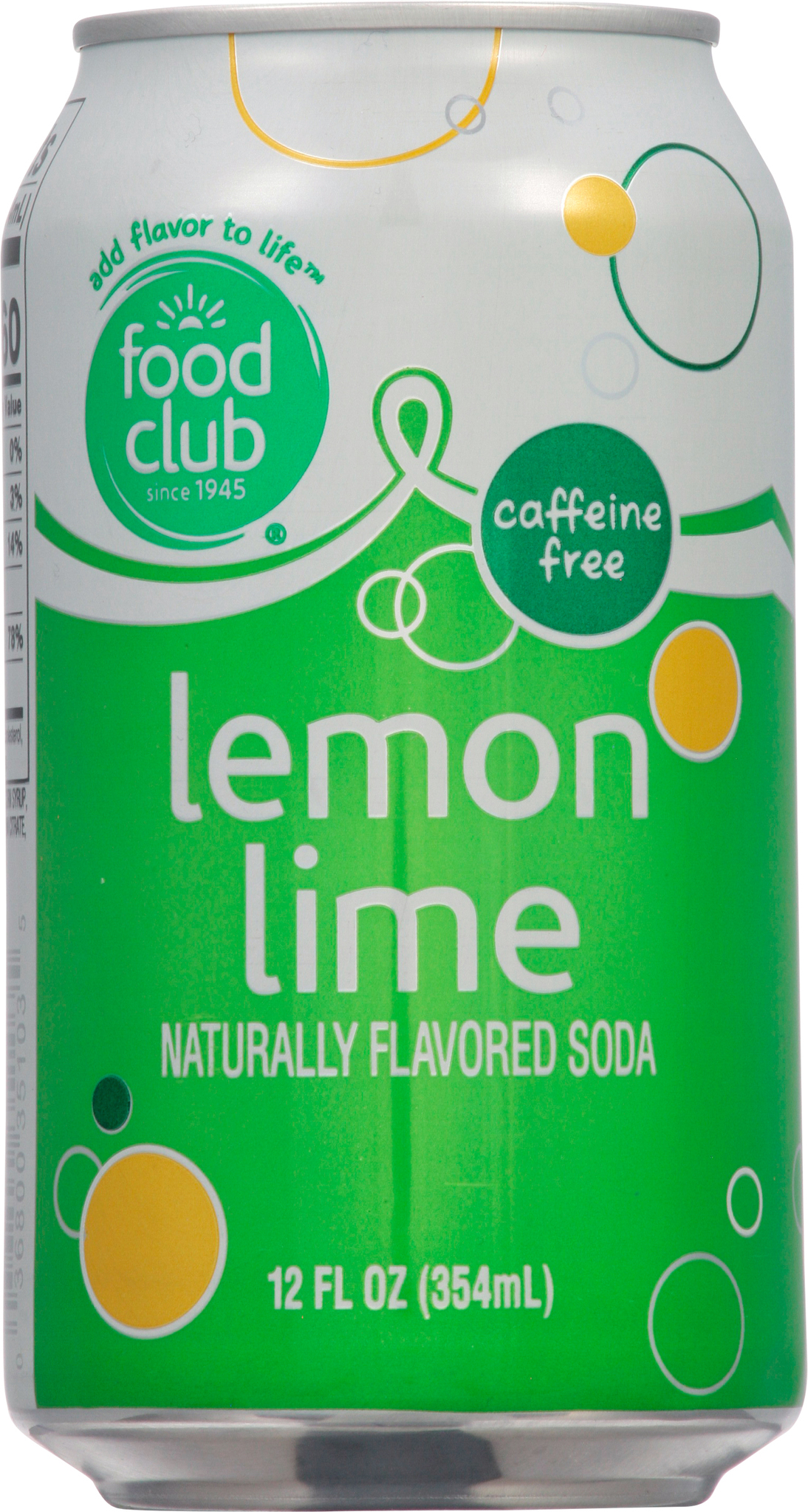 Caffeine Free Lemon Lime Soda