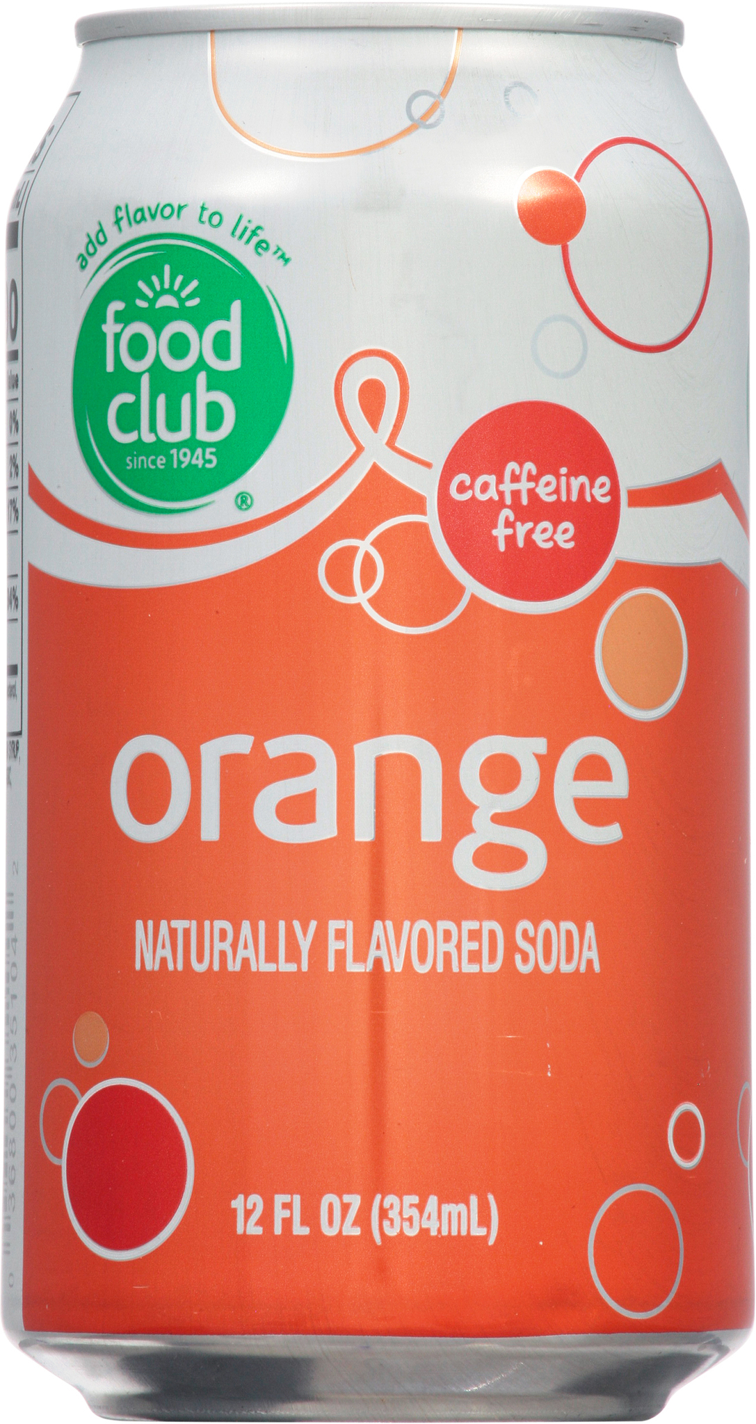 Caffeine Free Orange Soda