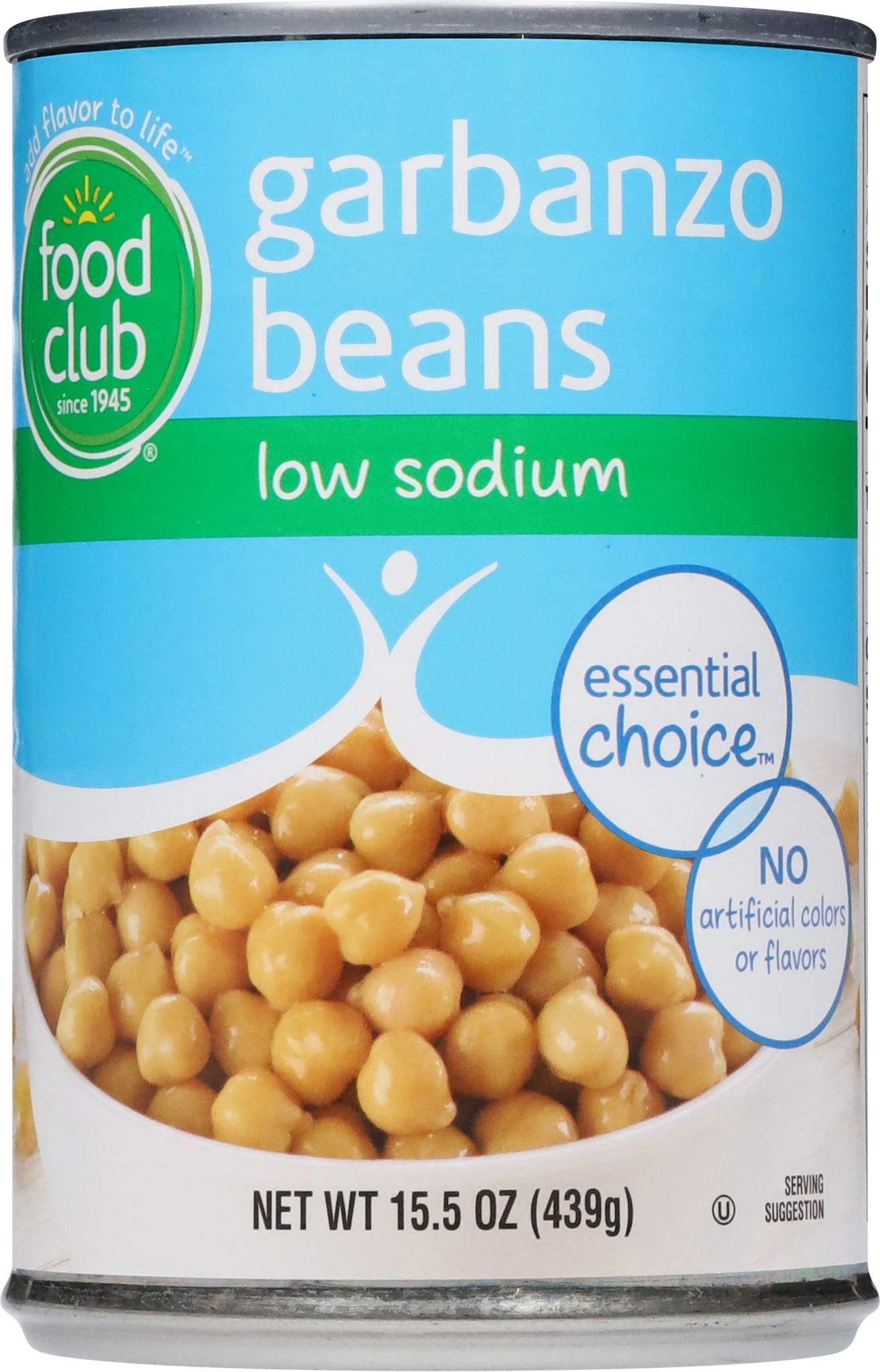 Essential Choice Low Sodium Garbanzo Beans