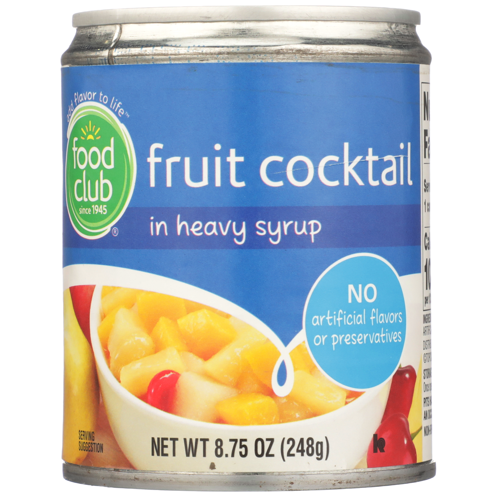 Fruit Cocktail In Heavy Syrup