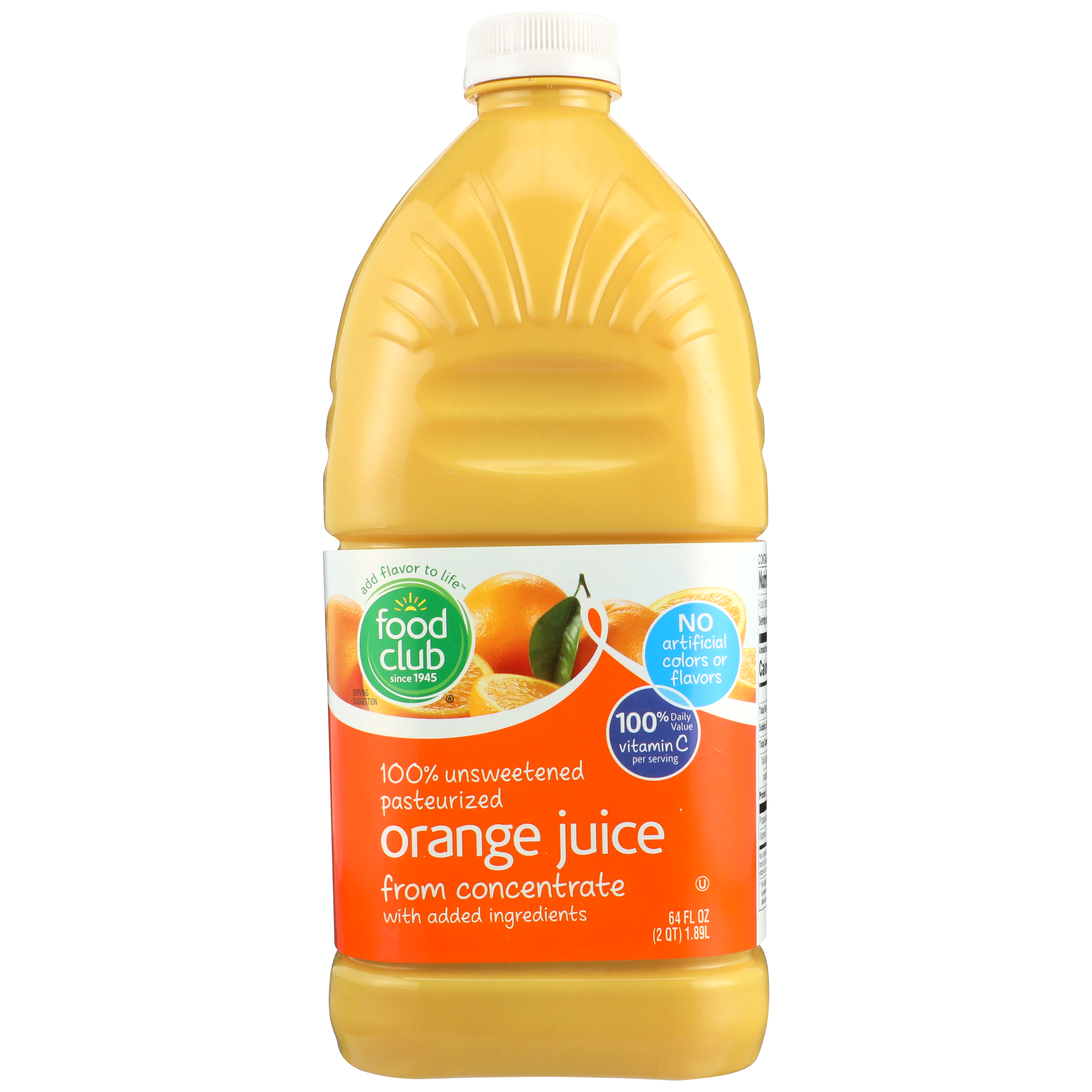 Juice Orange 100% Unswtned Pet