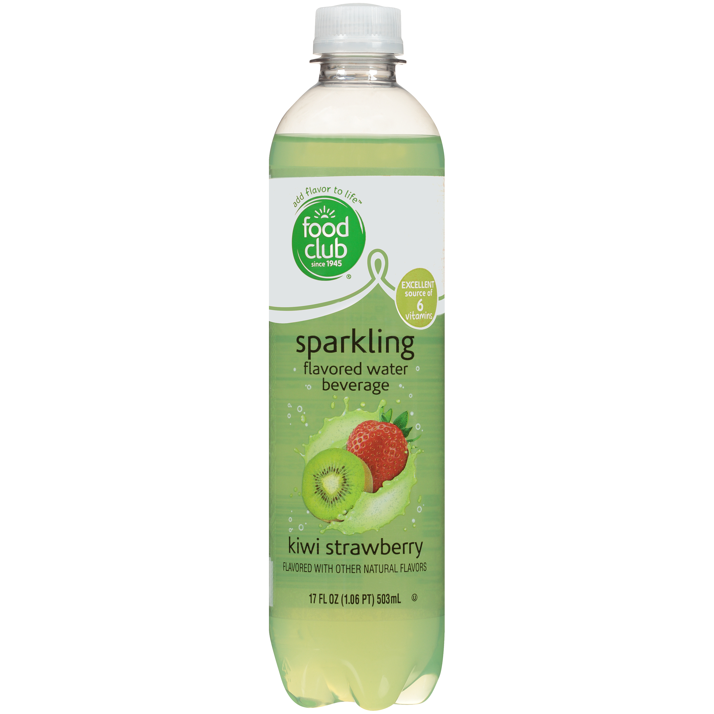 Kiwi Strawberry Flavored Sparkling Water Beverage