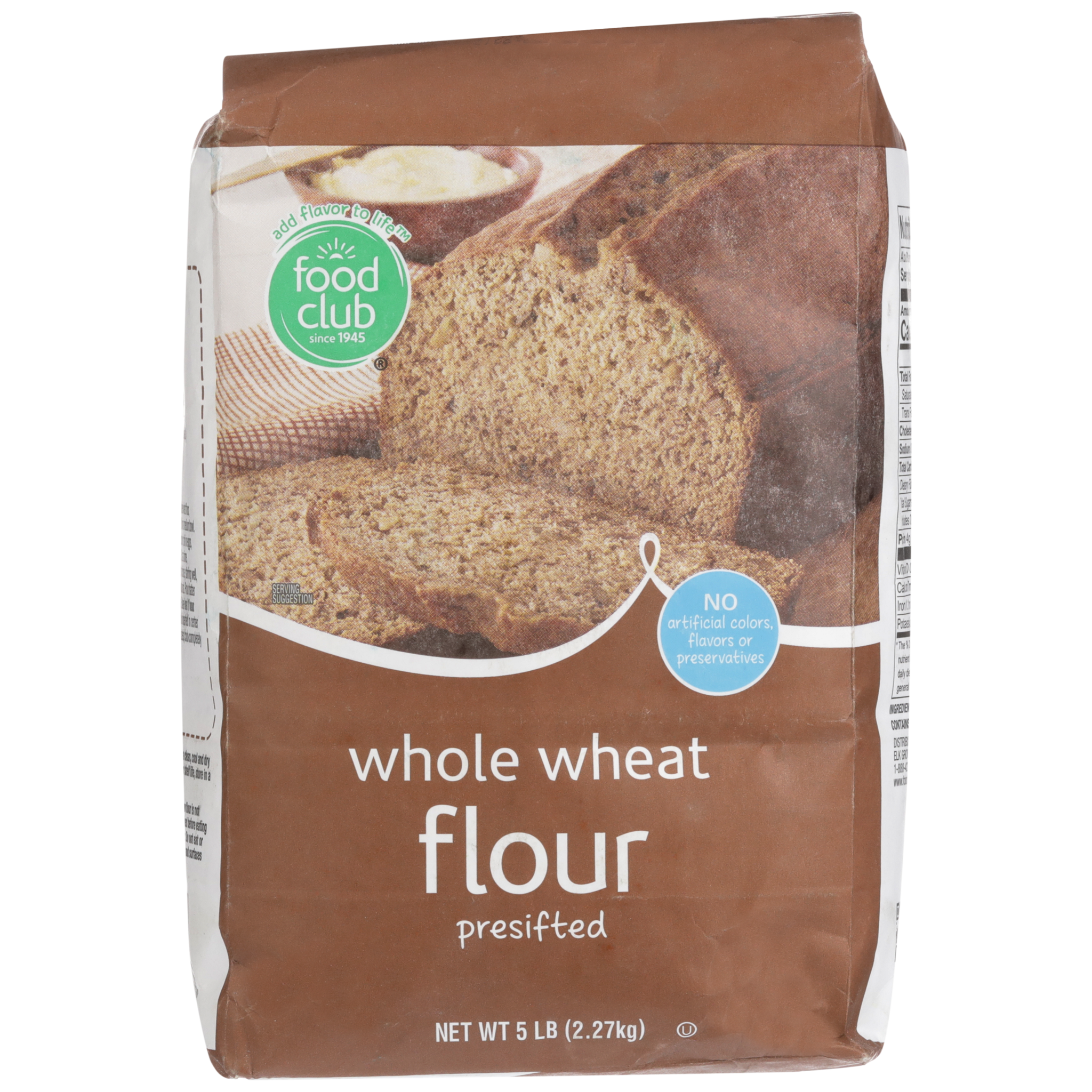 Presifted Whole Wheat Flour