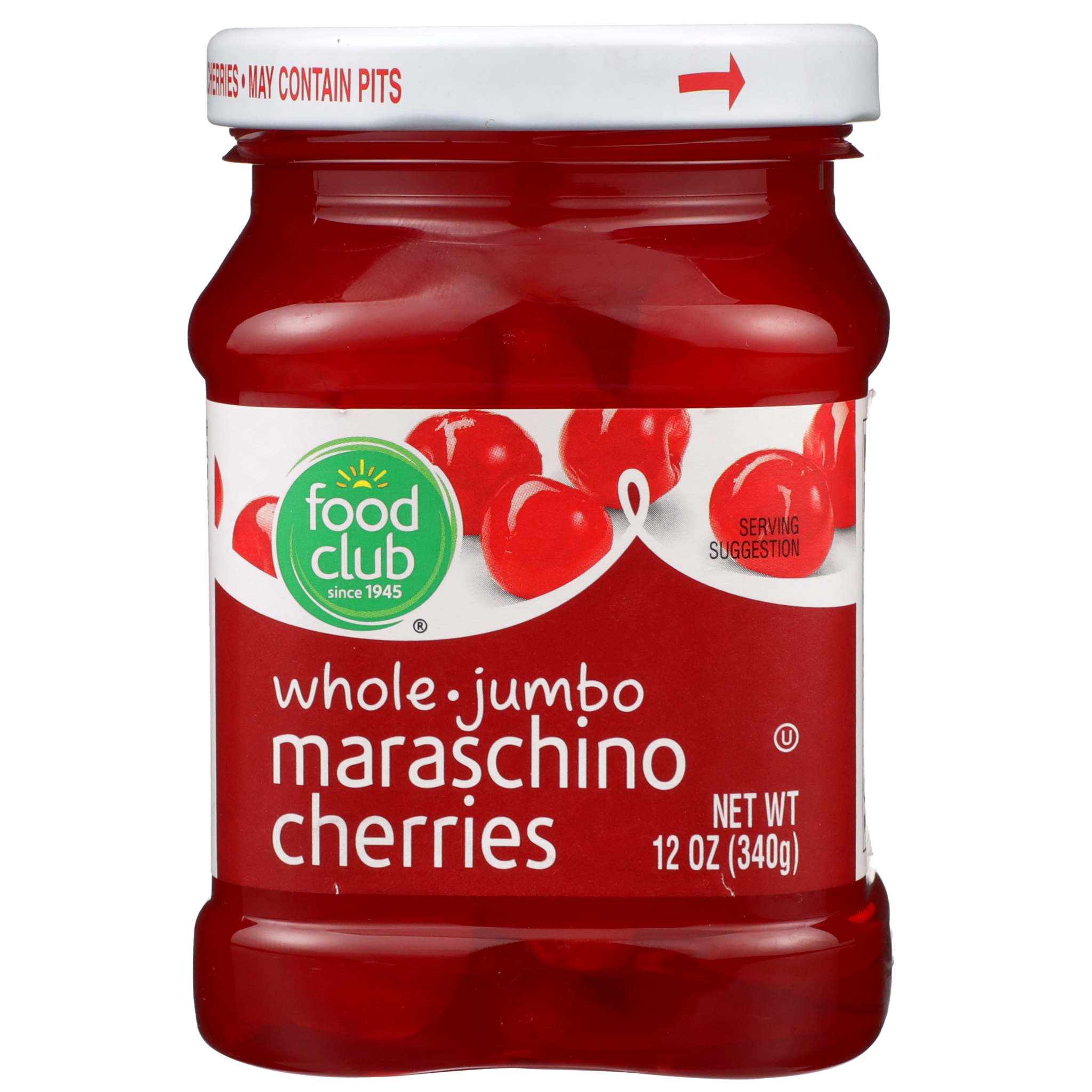 Whole Jumbo Maraschino Cherries