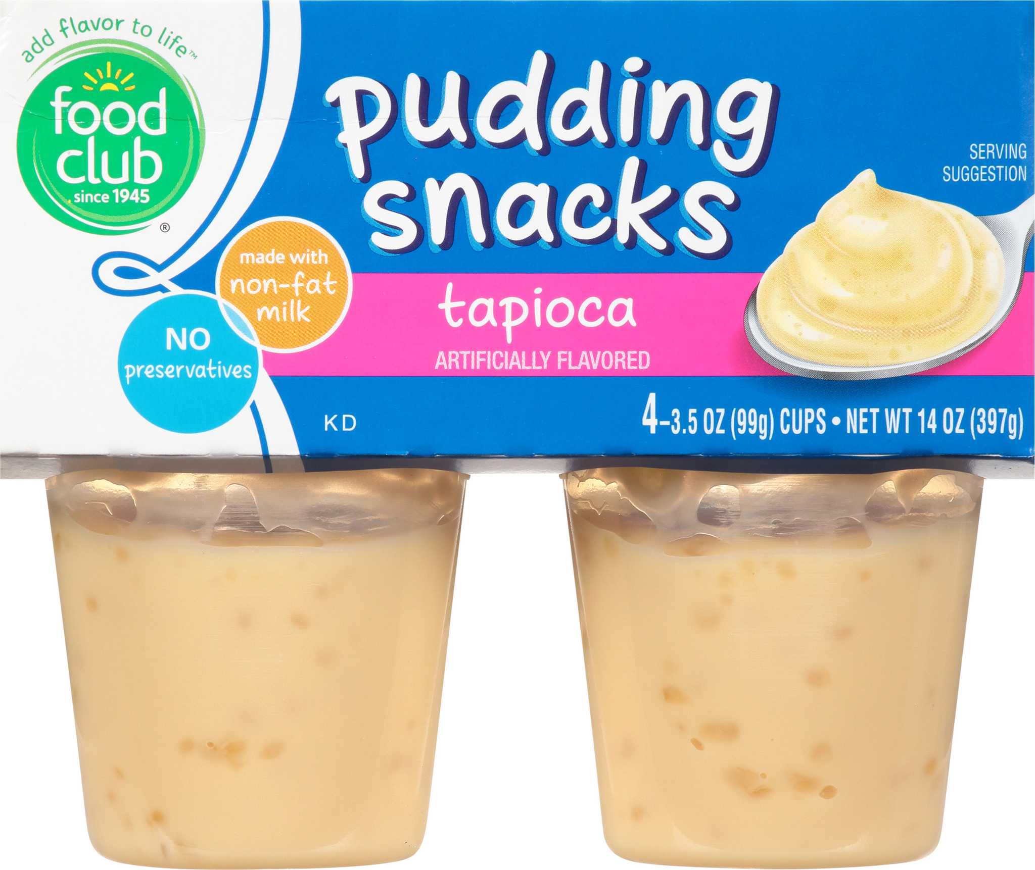 Tapioca Pudding Snacks