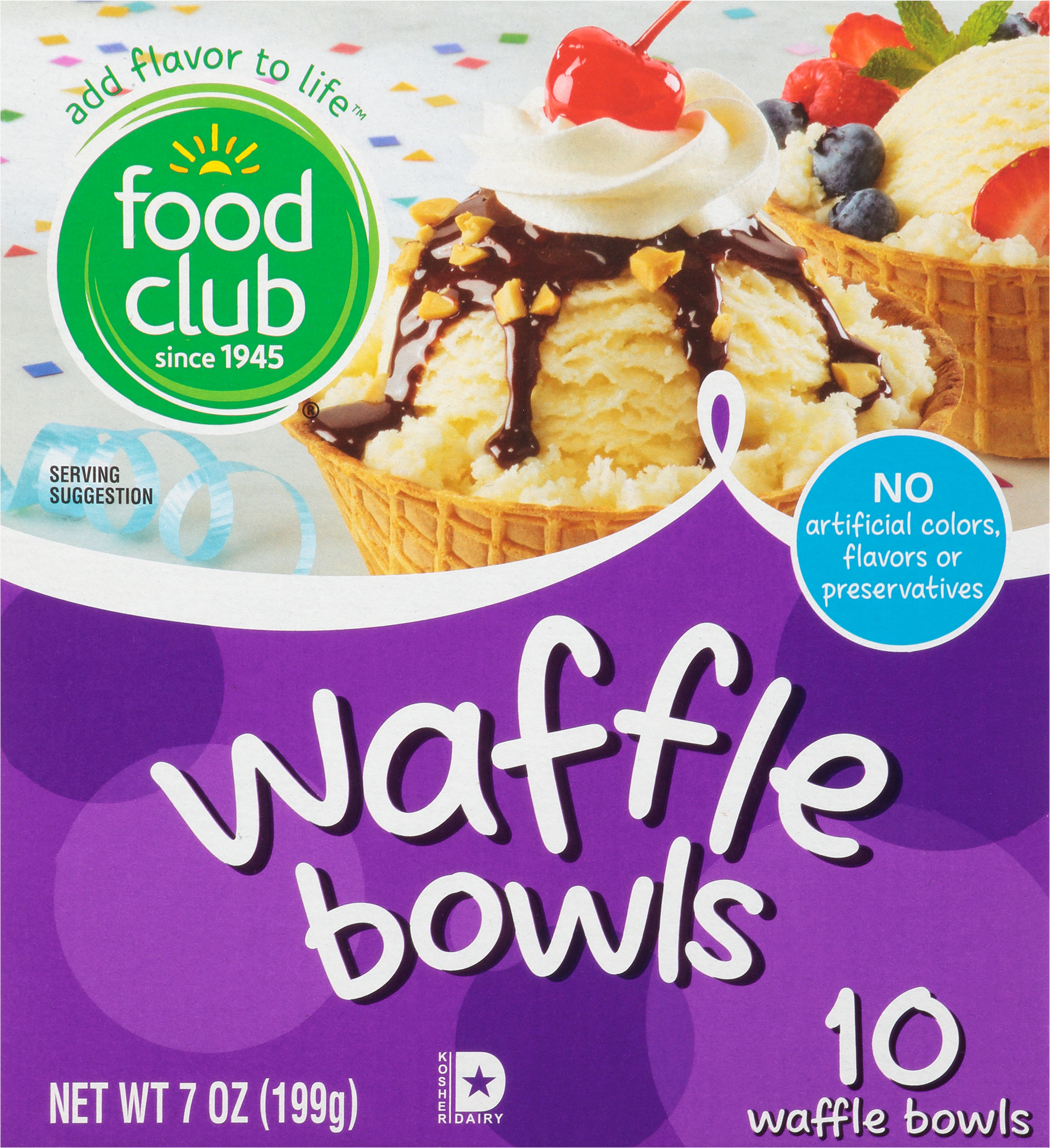 Waffle Bowls