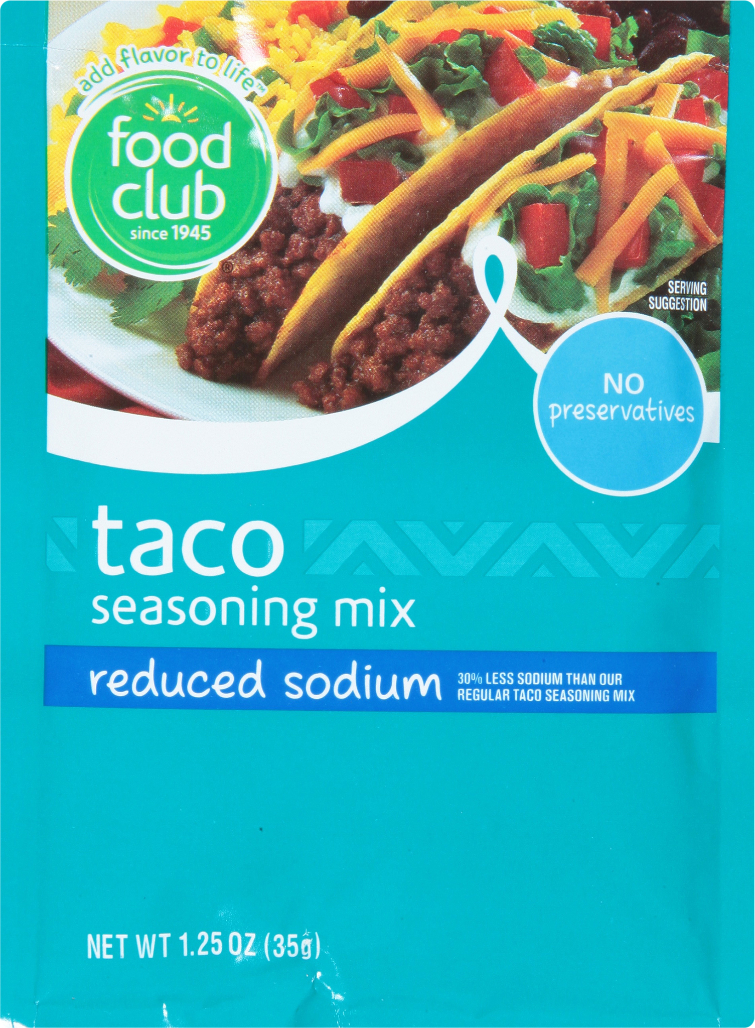 Reduced Sodium Taco Seasoning Mix