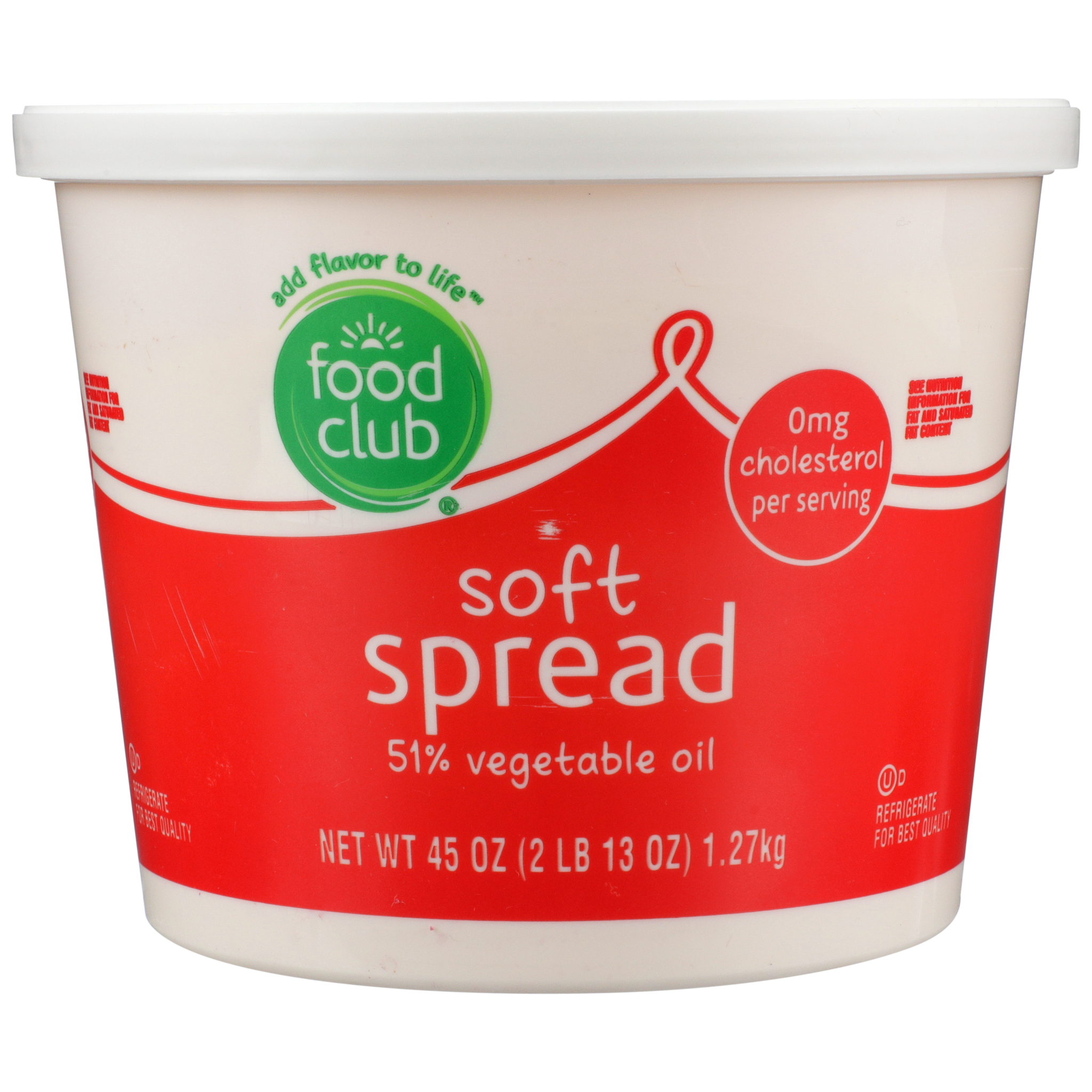 51% Vegetable Oil Soft Spread