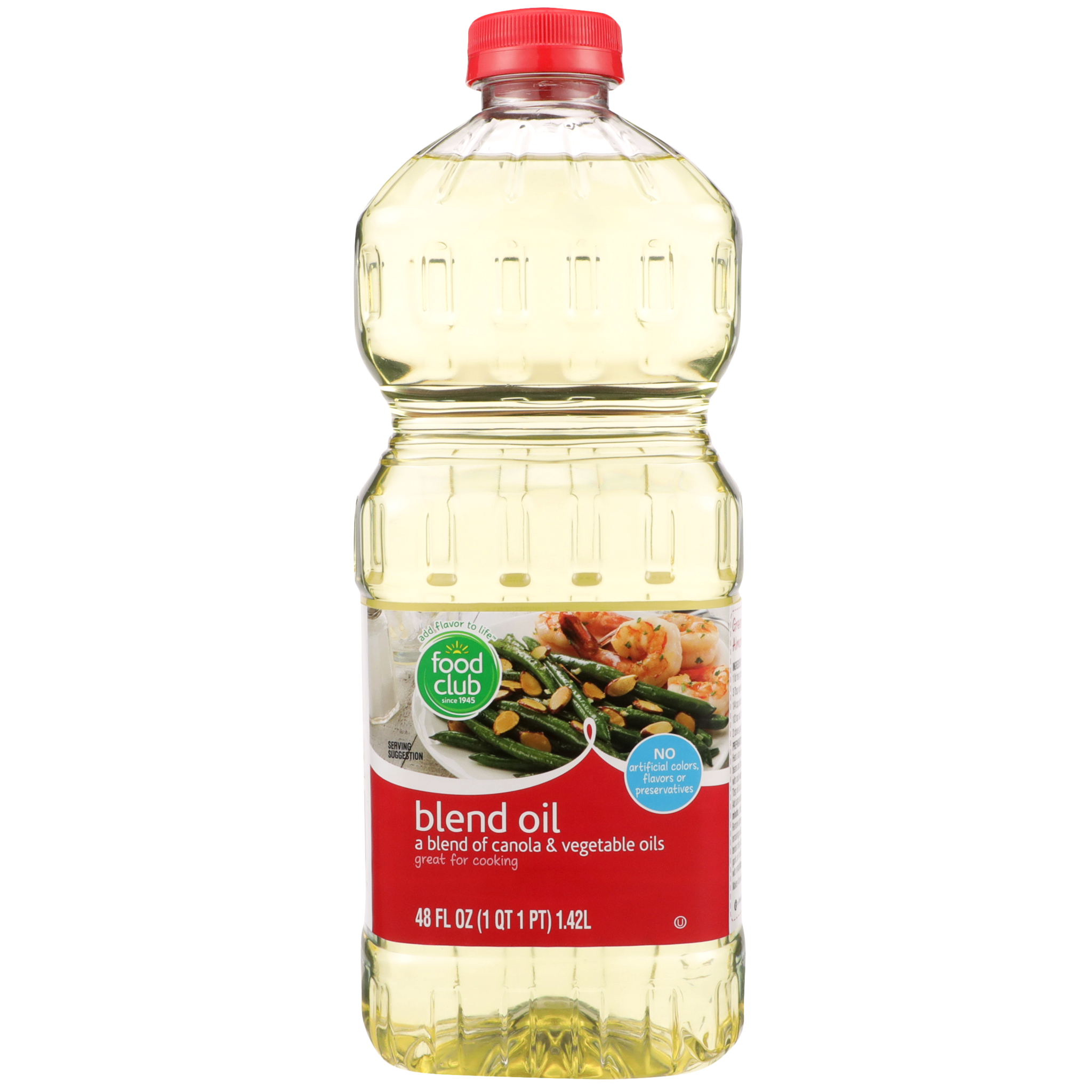 A Blend Of Canola & Vegetable Oils