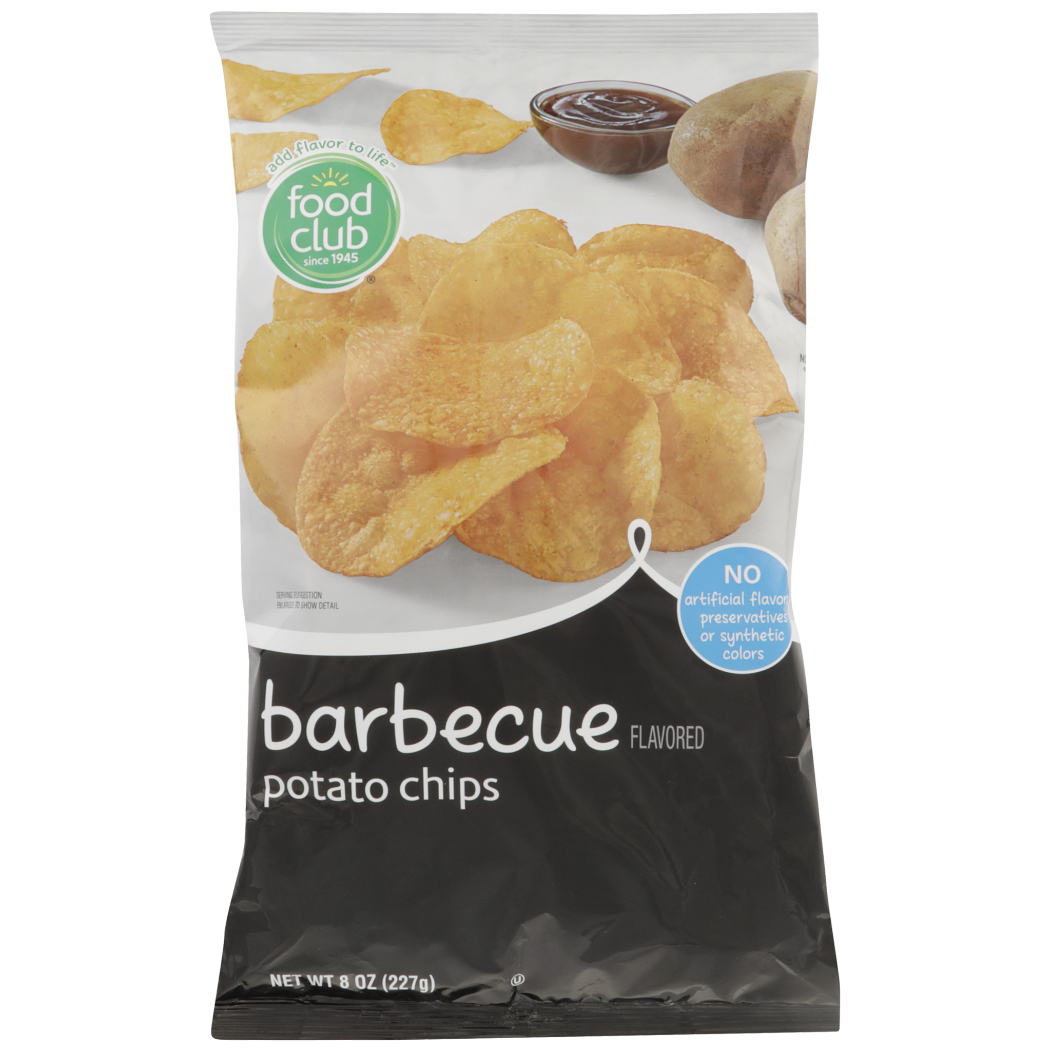 Barbecue Flavored Potato Chips