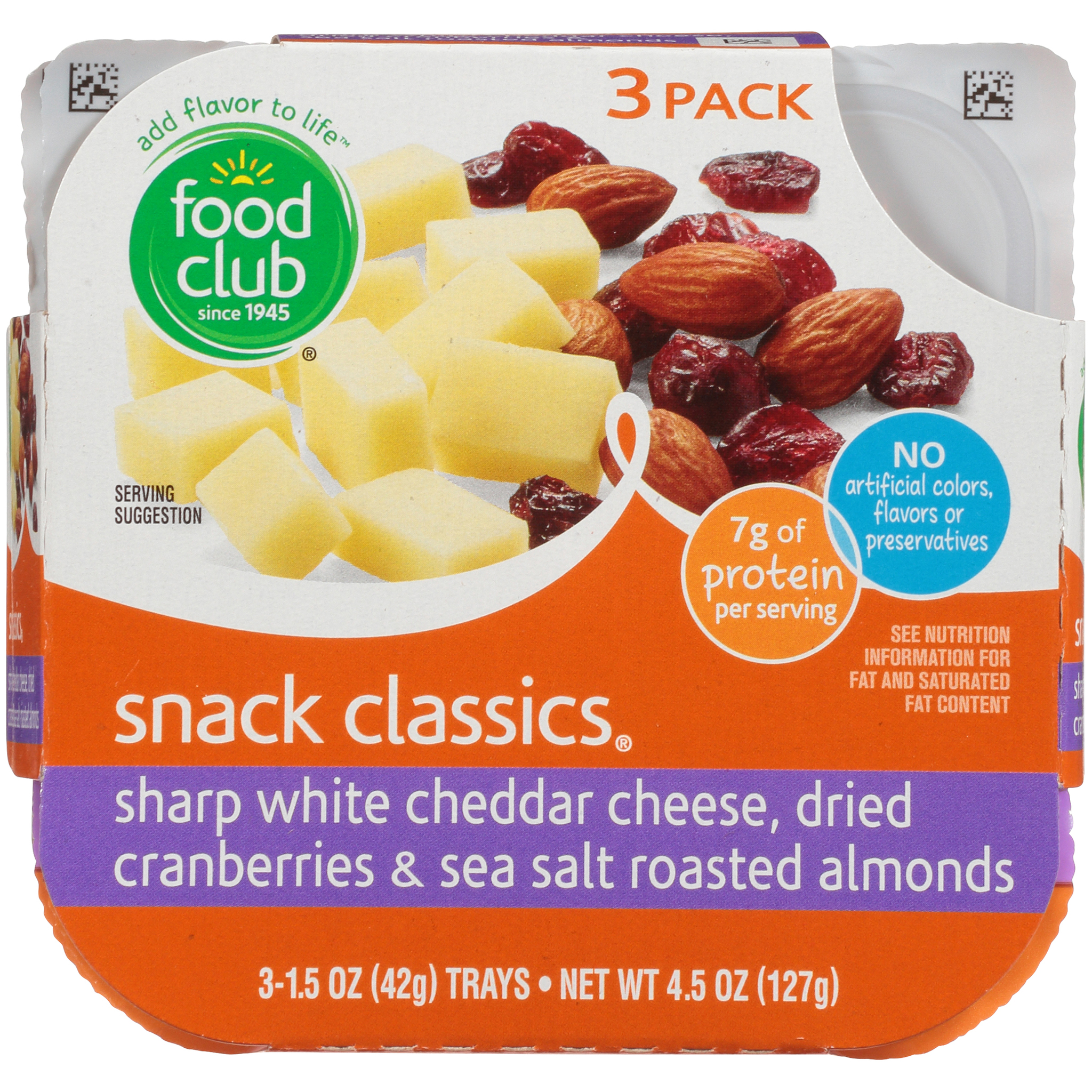 Cheese Snk Clsc Chdr/Crnbry/Almd 3/1.5Oz