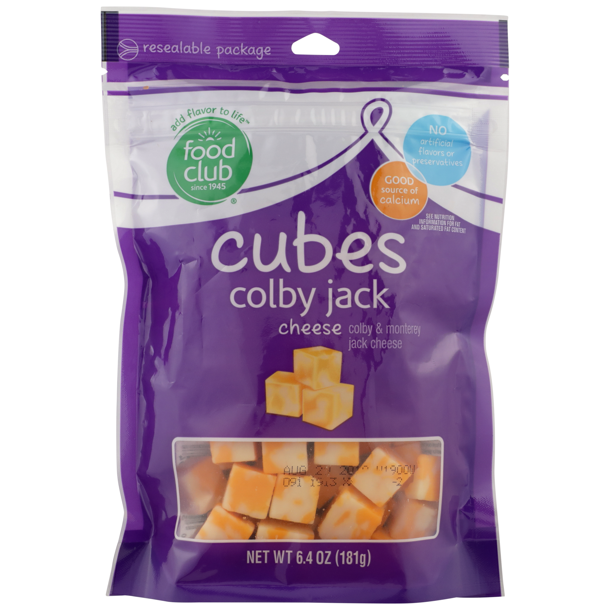 Colby Jack Colby & Monterey Jack Cheese Cubes