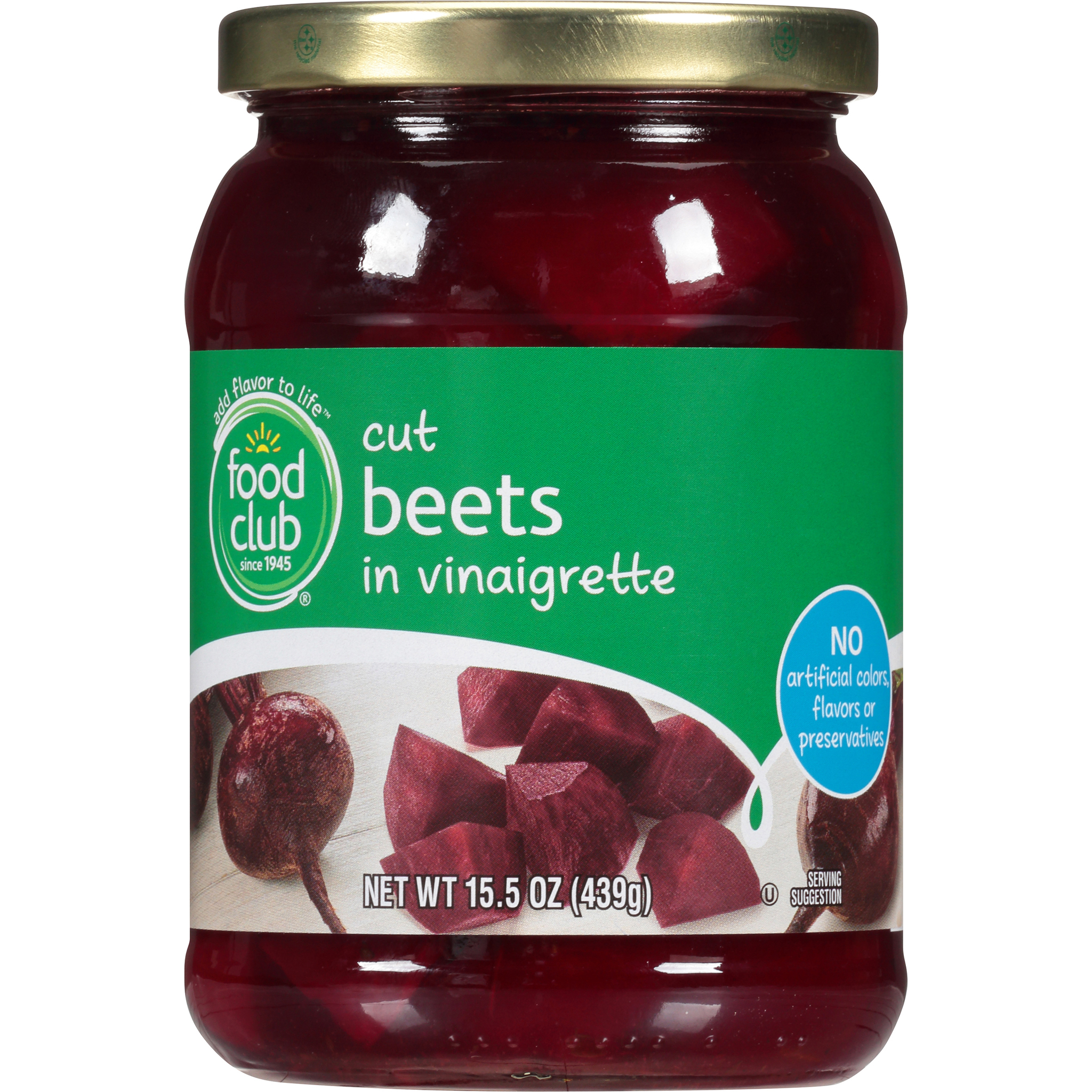 Cut Beets In Vinaigrette